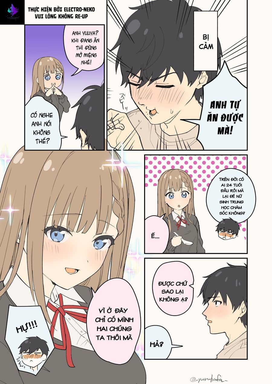 Kutabire Salarymen No Ore, 7Nenburi Ni Saikai Shita Bishoujo Jk To Dosei Wo Hajimaru Chapter 1.5 - Trang 9