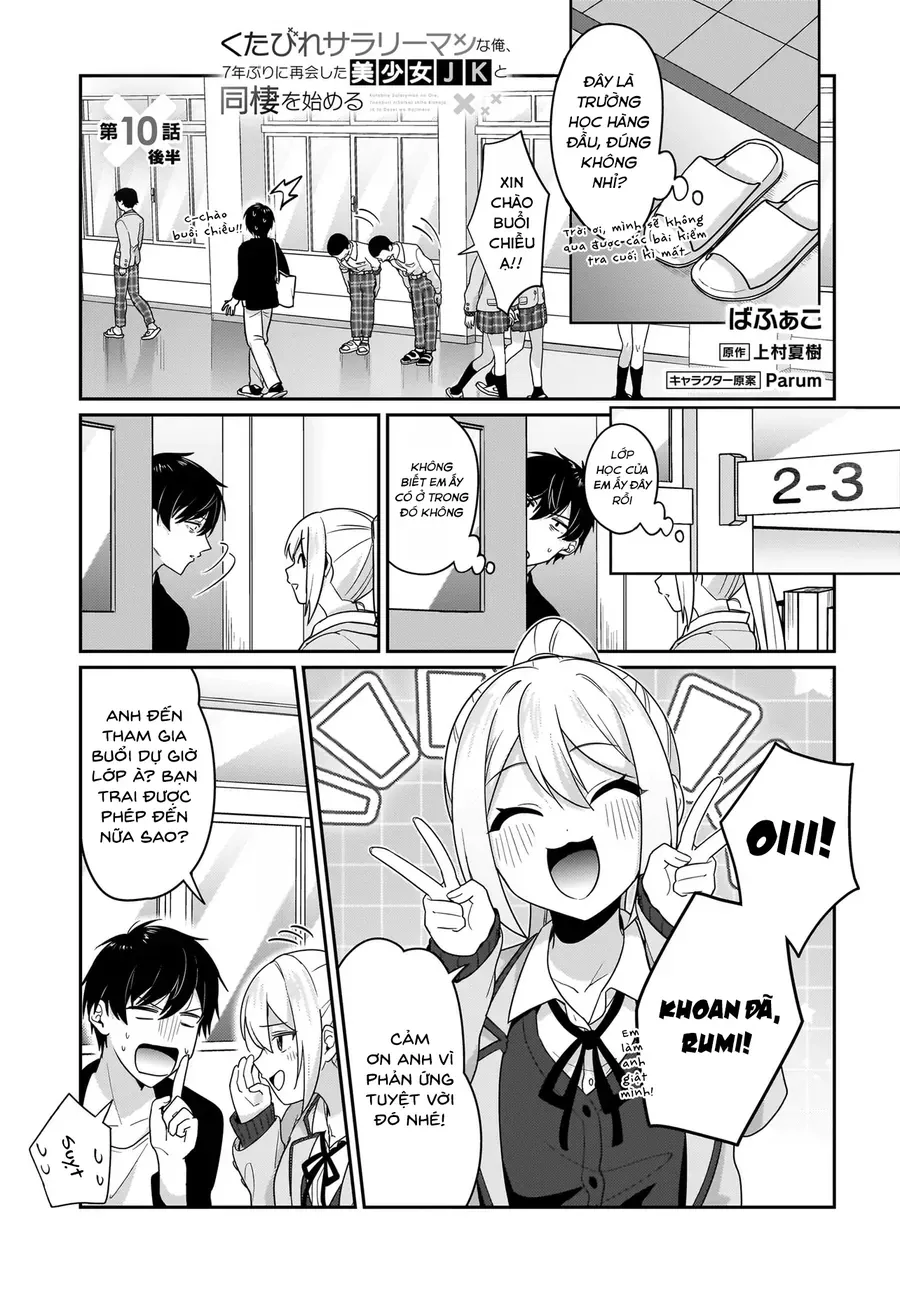 Kutabire Salarymen No Ore, 7Nenburi Ni Saikai Shita Bishoujo Jk To Dosei Wo Hajimaru Chapter 10 - Trang 15