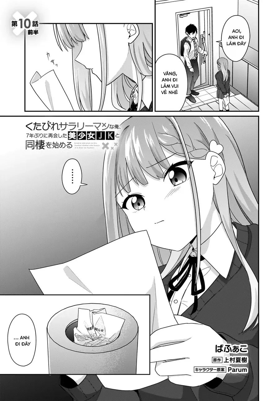 Kutabire Salarymen No Ore, 7Nenburi Ni Saikai Shita Bishoujo Jk To Dosei Wo Hajimaru Chapter 10 - Trang 3