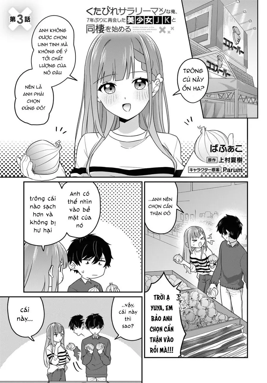 Kutabire Salarymen No Ore, 7Nenburi Ni Saikai Shita Bishoujo Jk To Dosei Wo Hajimaru Chapter 3 - Trang 3