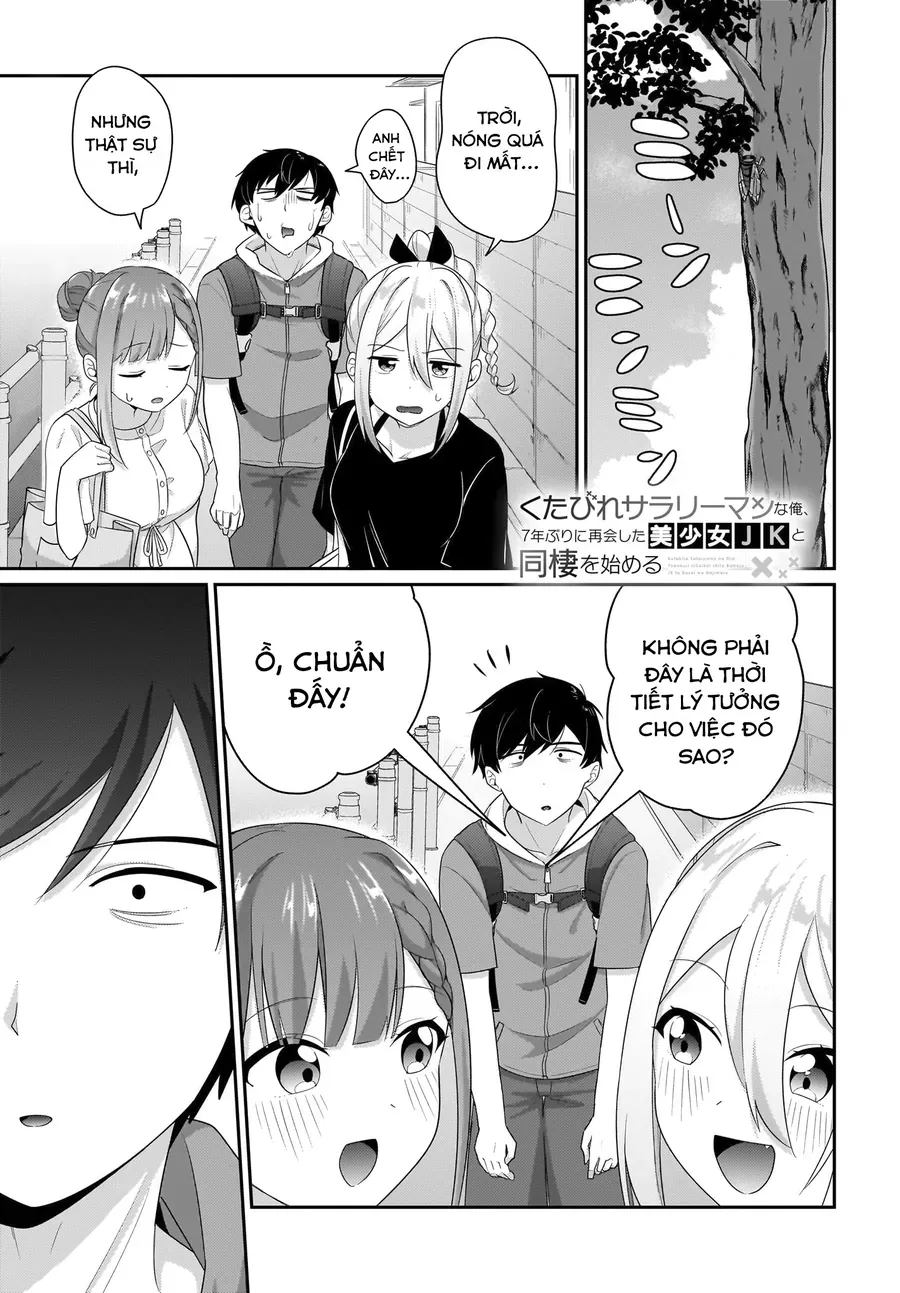 Kutabire Salarymen No Ore, 7Nenburi Ni Saikai Shita Bishoujo Jk To Dosei Wo Hajimaru Chapter 7.5 - Trang 3