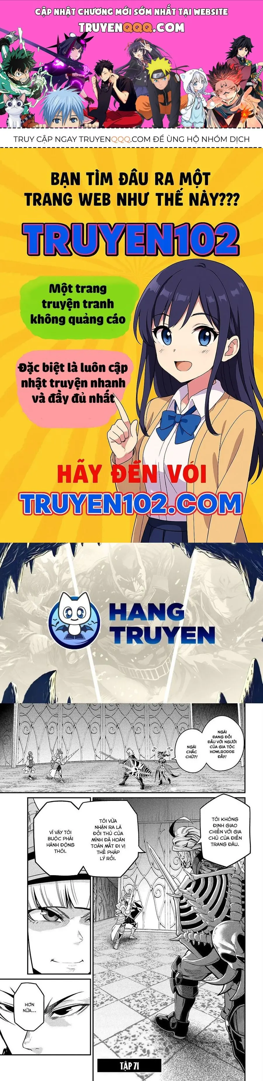 Kỵ Sĩ Chuyển Sinh Bị Lưu Đày, Trở Nên Bất Bại Nhờ Trò Chơi Chapter 71 - Trang 1