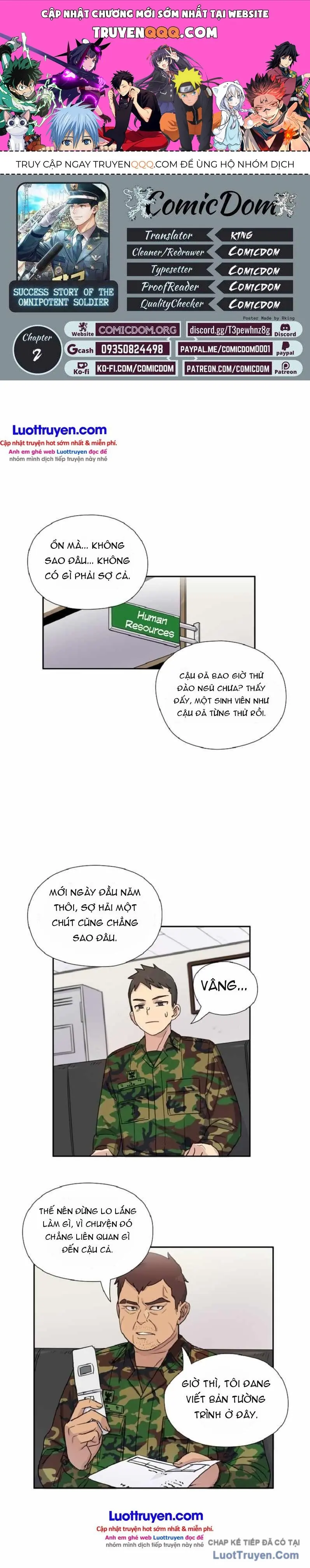 Ký Sự Thành Công Của Một Sĩ Quan Vạn Năng Chapter 2 - Trang 2