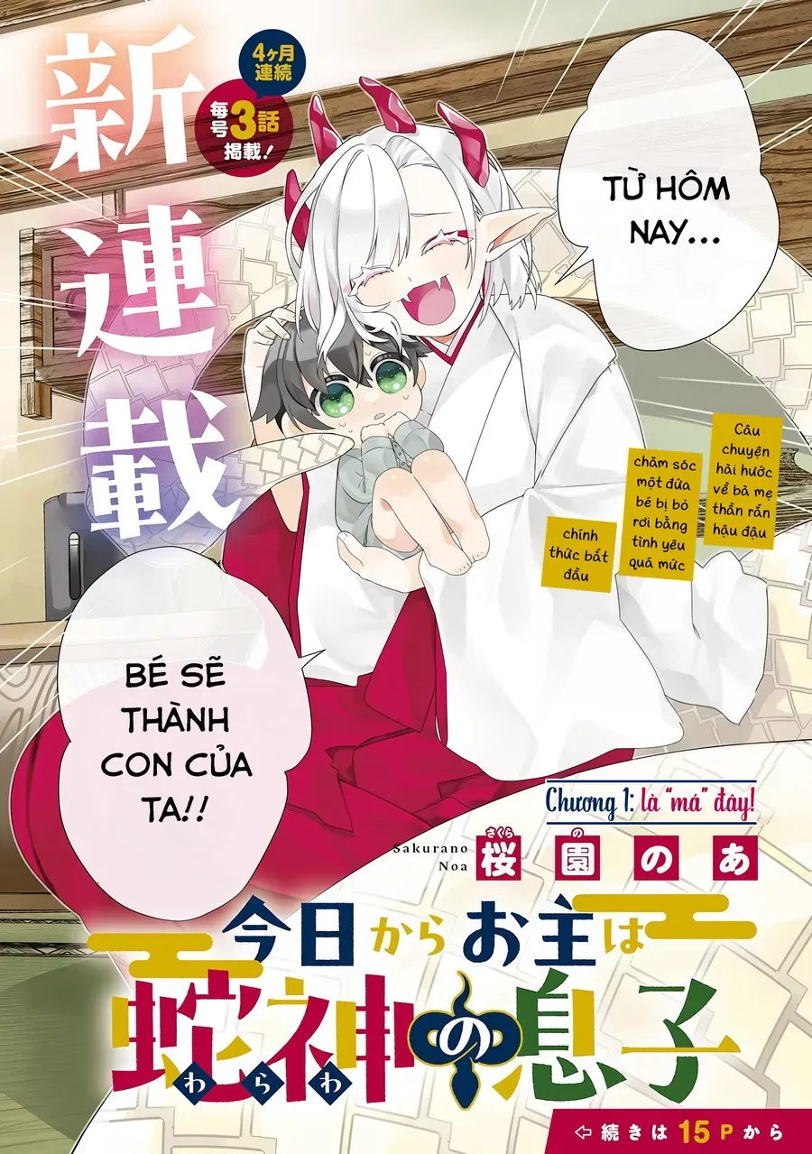 Kyou Kara Onushi Wa Warawa No Musuko Chapter 1 - Trang 5