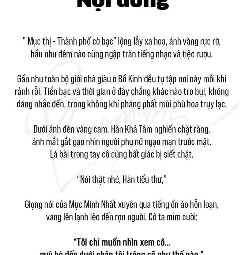 Lá Bài Định Mệnh Chapter 0 - Trang 3
