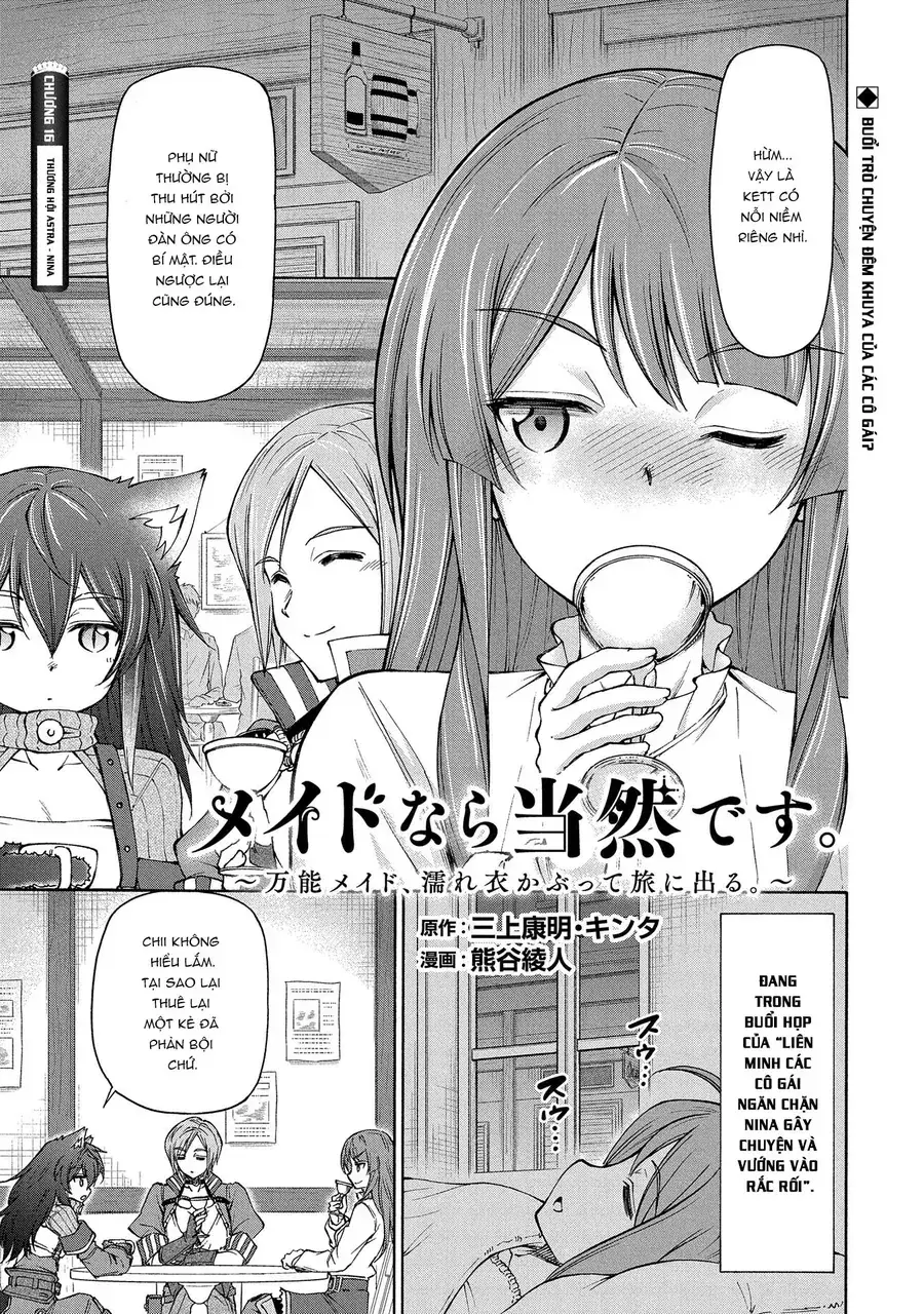 Là Một Hầu Gái, Đây Là Chuyện Đương Nhiên Ạ. Chapter 16 - Trang 3