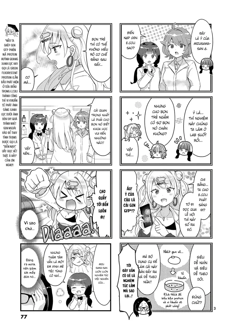 Lalalab☆ ~Gal To Kagaku To Seishun To!~ Chapter 10 - Trang 4