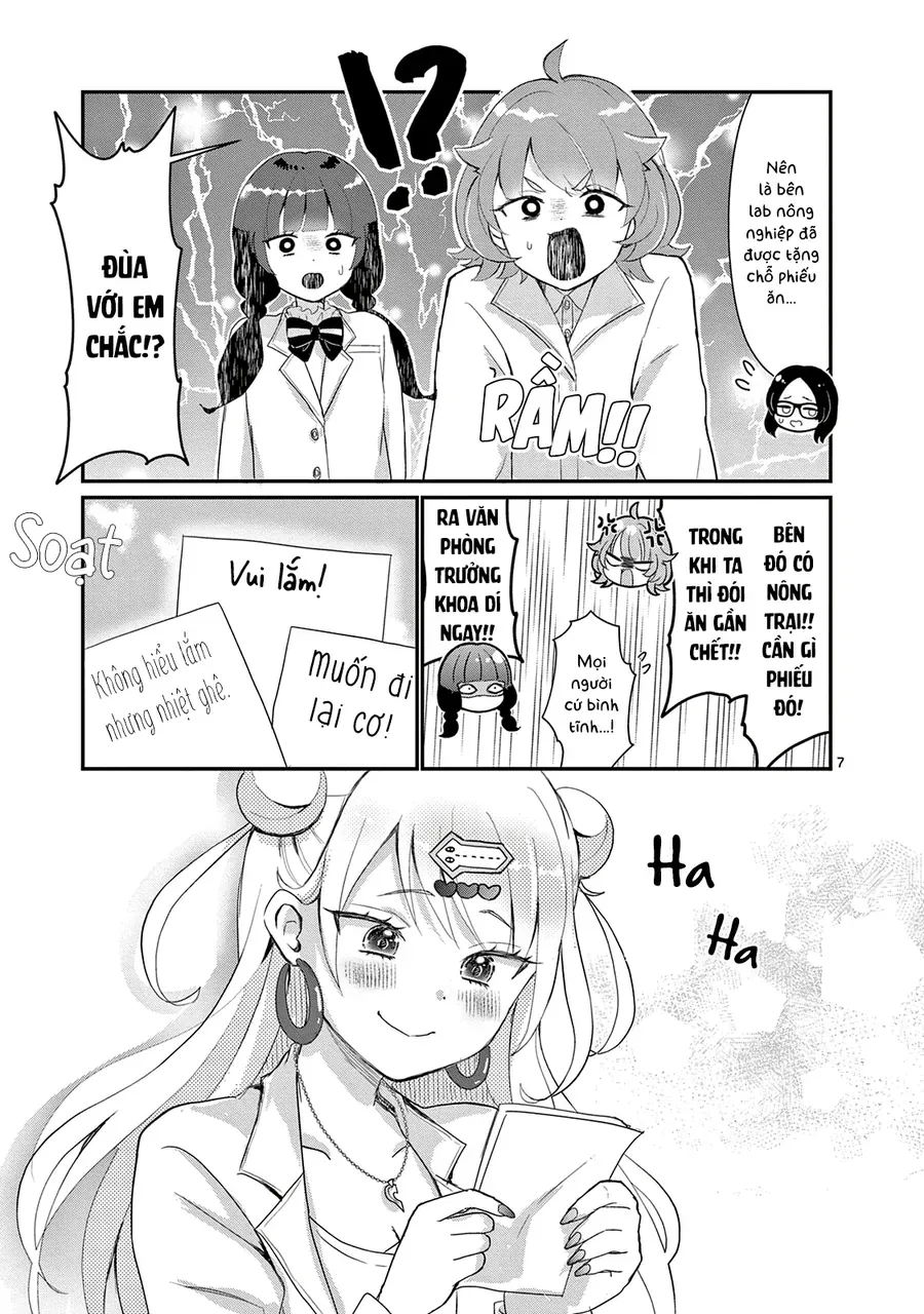 Lalalab☆ ~Gal To Kagaku To Seishun To!~ Chapter 10 - Trang 8