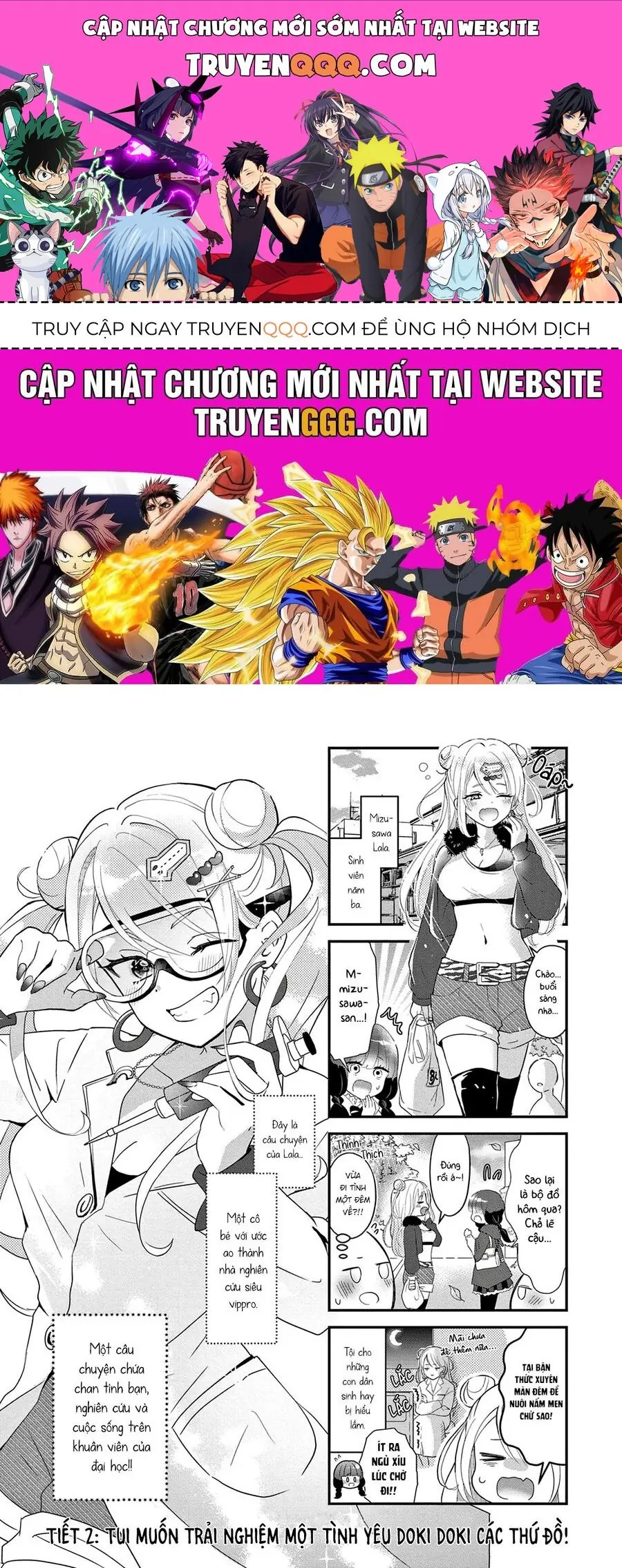 Lalalab☆ ~Gal To Kagaku To Seishun To!~ Chapter 2 - Trang 1