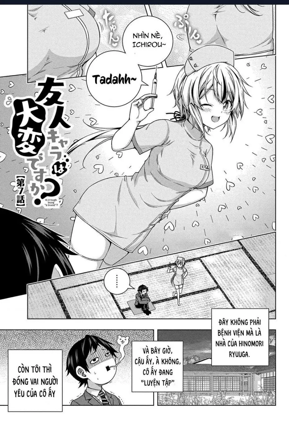 Làm Bạn Thân Có Khó Không? Chapter 7 - Trang 3