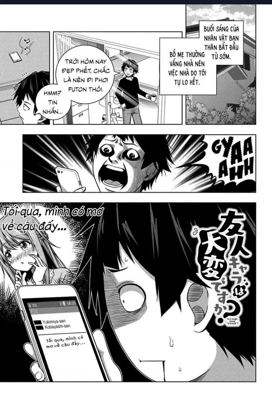 Làm Bạn Thân Có Khó Không? Chapter 9 - Trang 3
