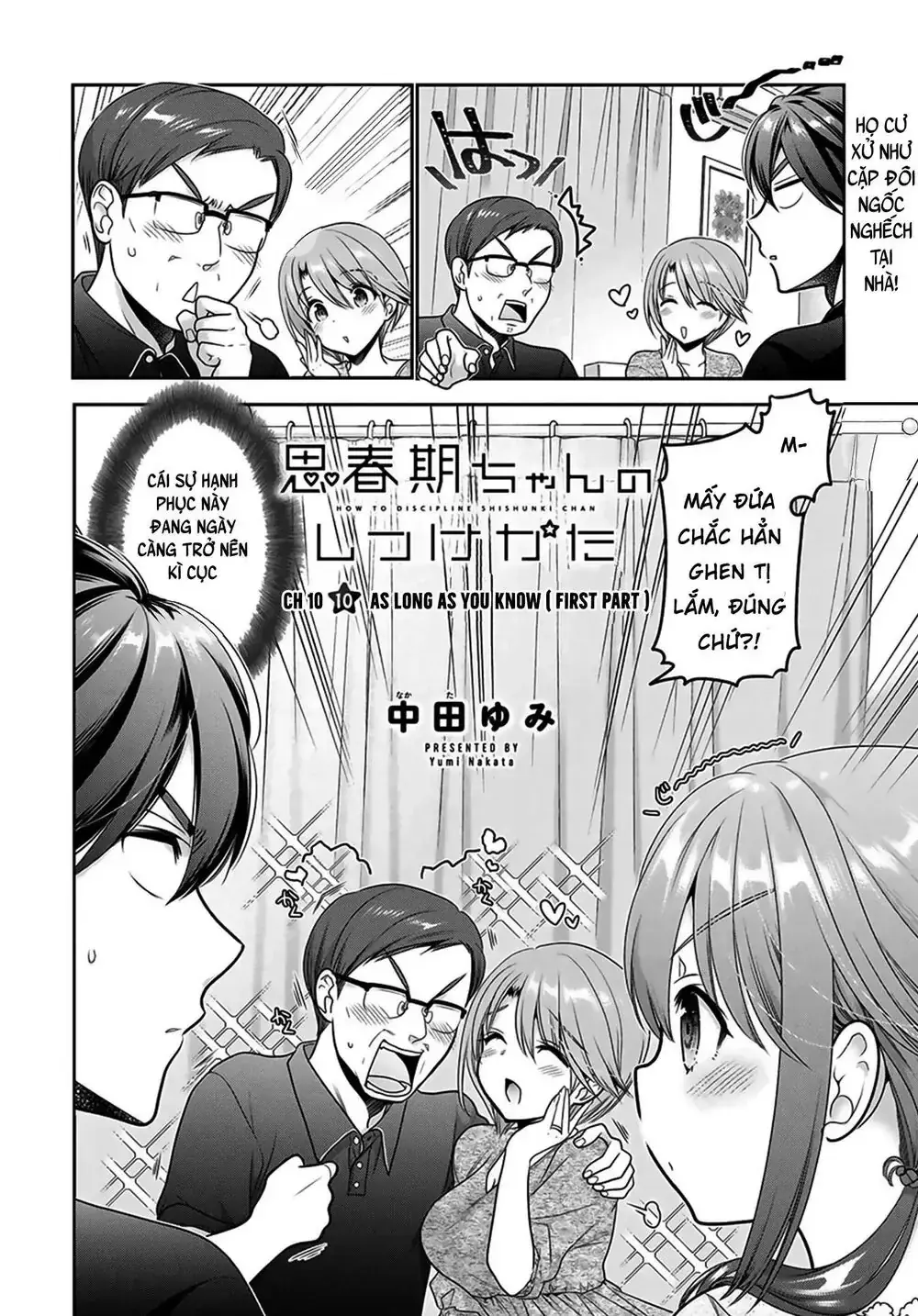Làm Thế Nào Để Rèn Shishunki-Chan Nên Người Chapter 10 - Trang 4