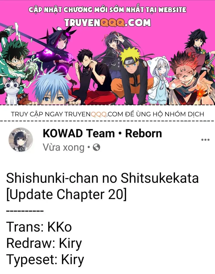 Làm Thế Nào Để Rèn Shishunki-Chan Nên Người Chapter 20 - Trang 2