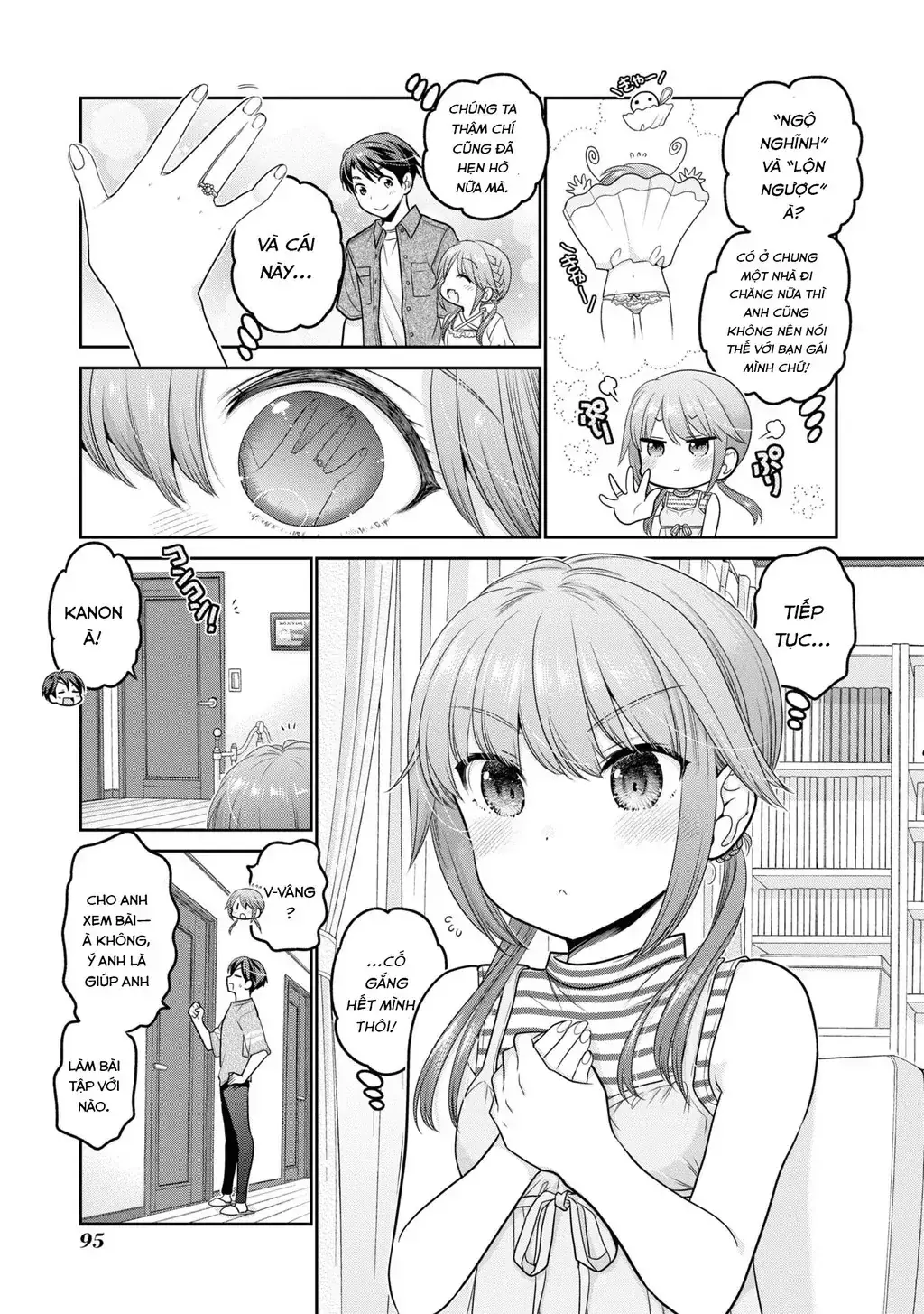 Làm Thế Nào Để Rèn Shishunki-Chan Nên Người Chapter 23 - Trang 10