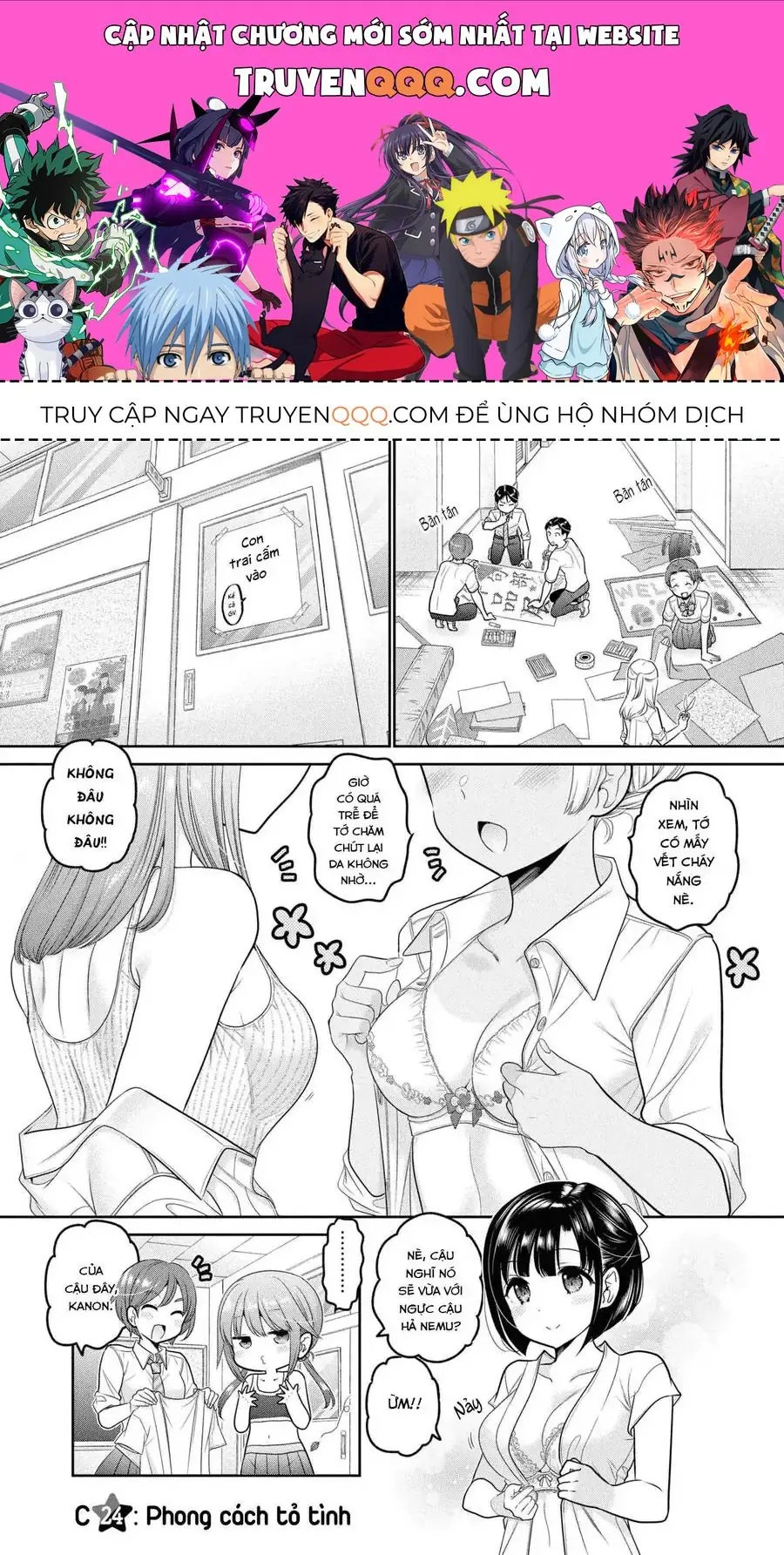 Làm Thế Nào Để Rèn Shishunki-Chan Nên Người Chapter 24 - Trang 2