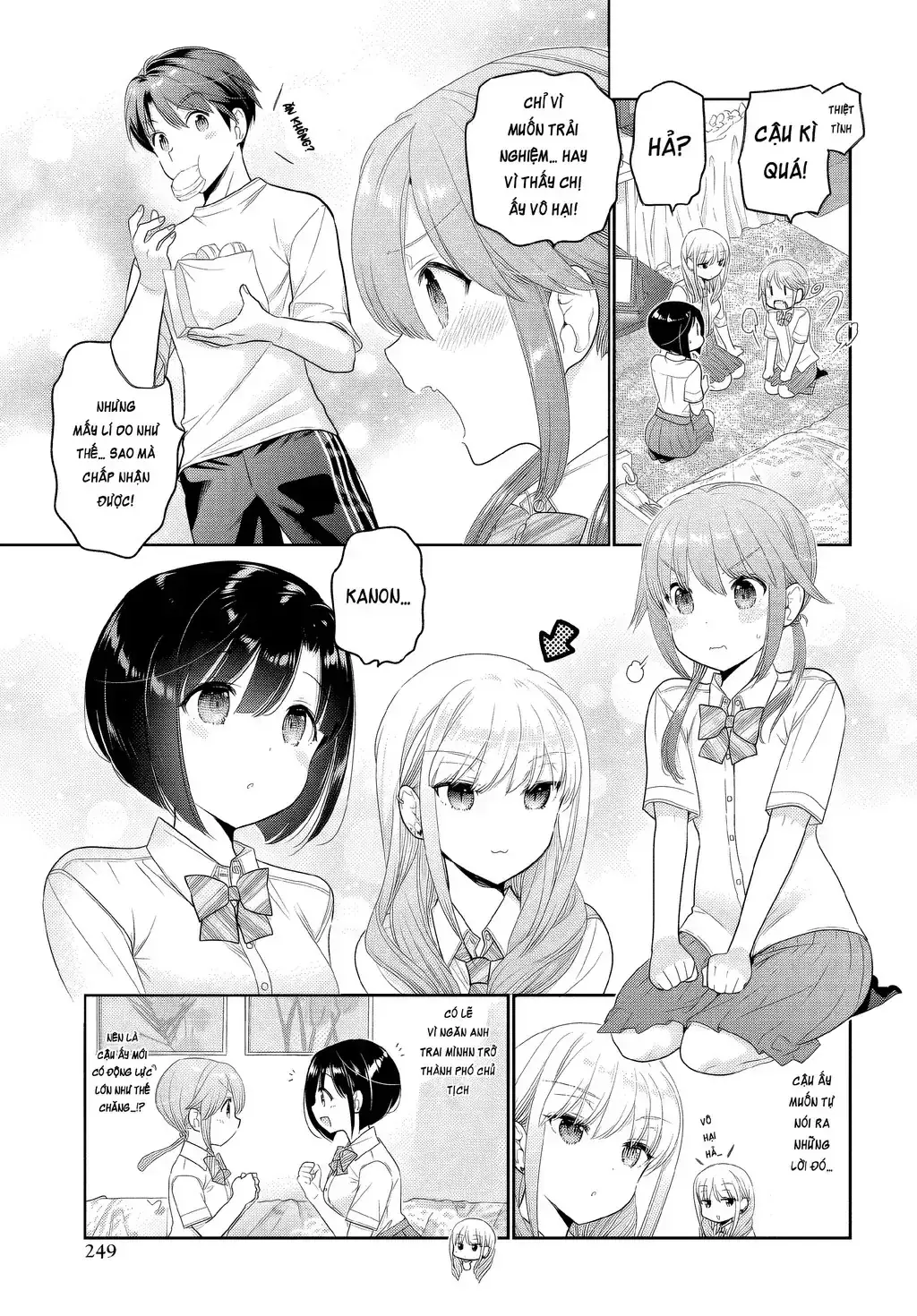 Làm Thế Nào Để Rèn Shishunki-Chan Nên Người Chapter 25 - Trang 14