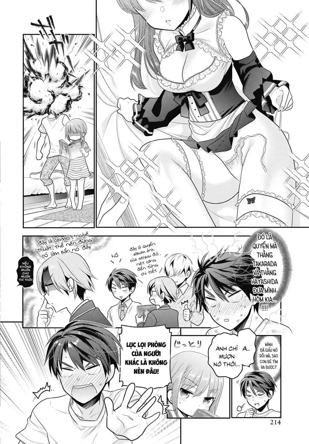 Làm Thế Nào Để Rèn Shishunki-Chan Nên Người Chapter 6 - Trang 11