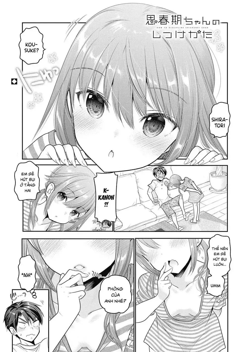 Làm Thế Nào Để Rèn Shishunki-Chan Nên Người Chapter 6 - Trang 4
