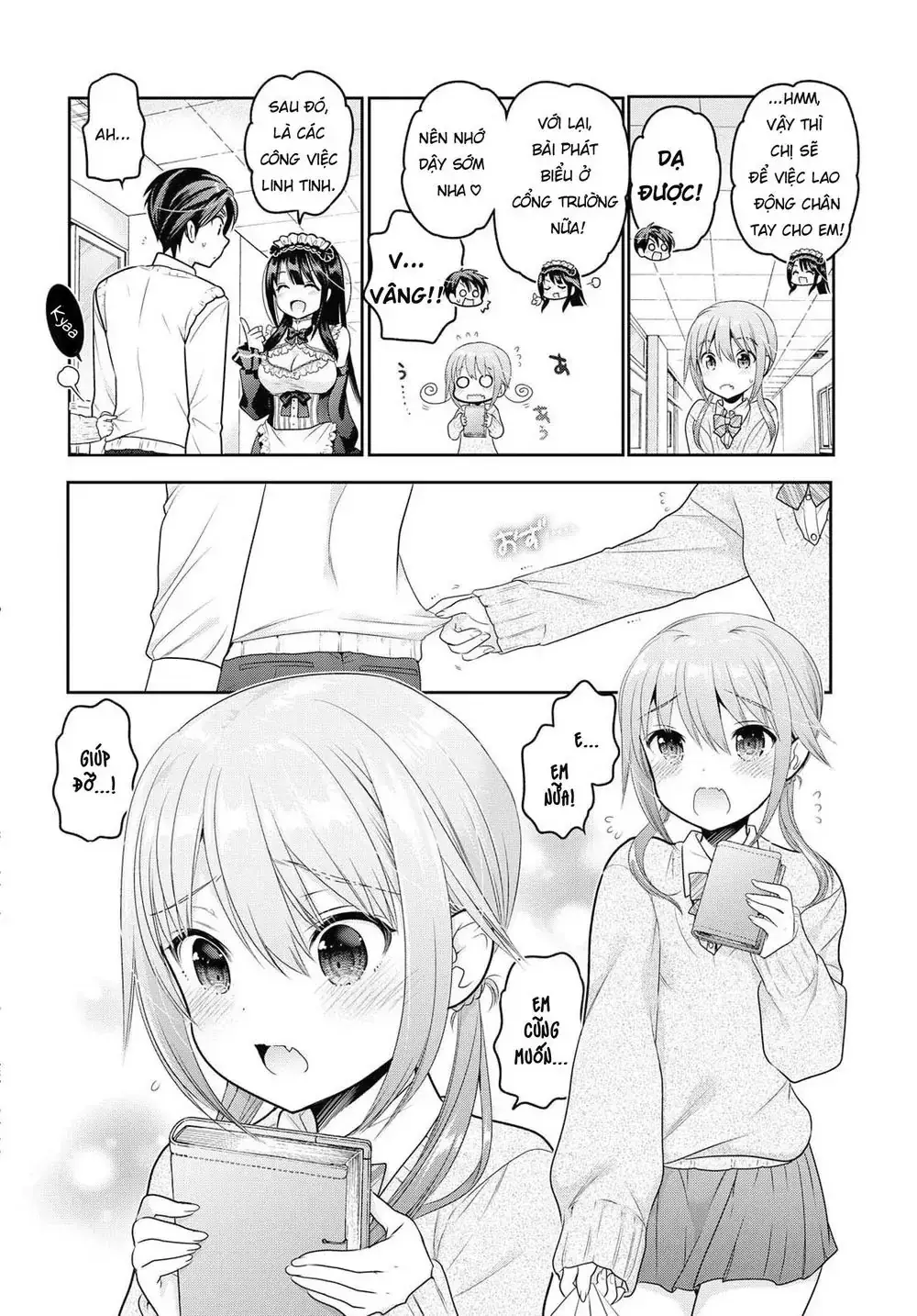 Làm Thế Nào Để Rèn Shishunki-Chan Nên Người Chapter 7 - Trang 12