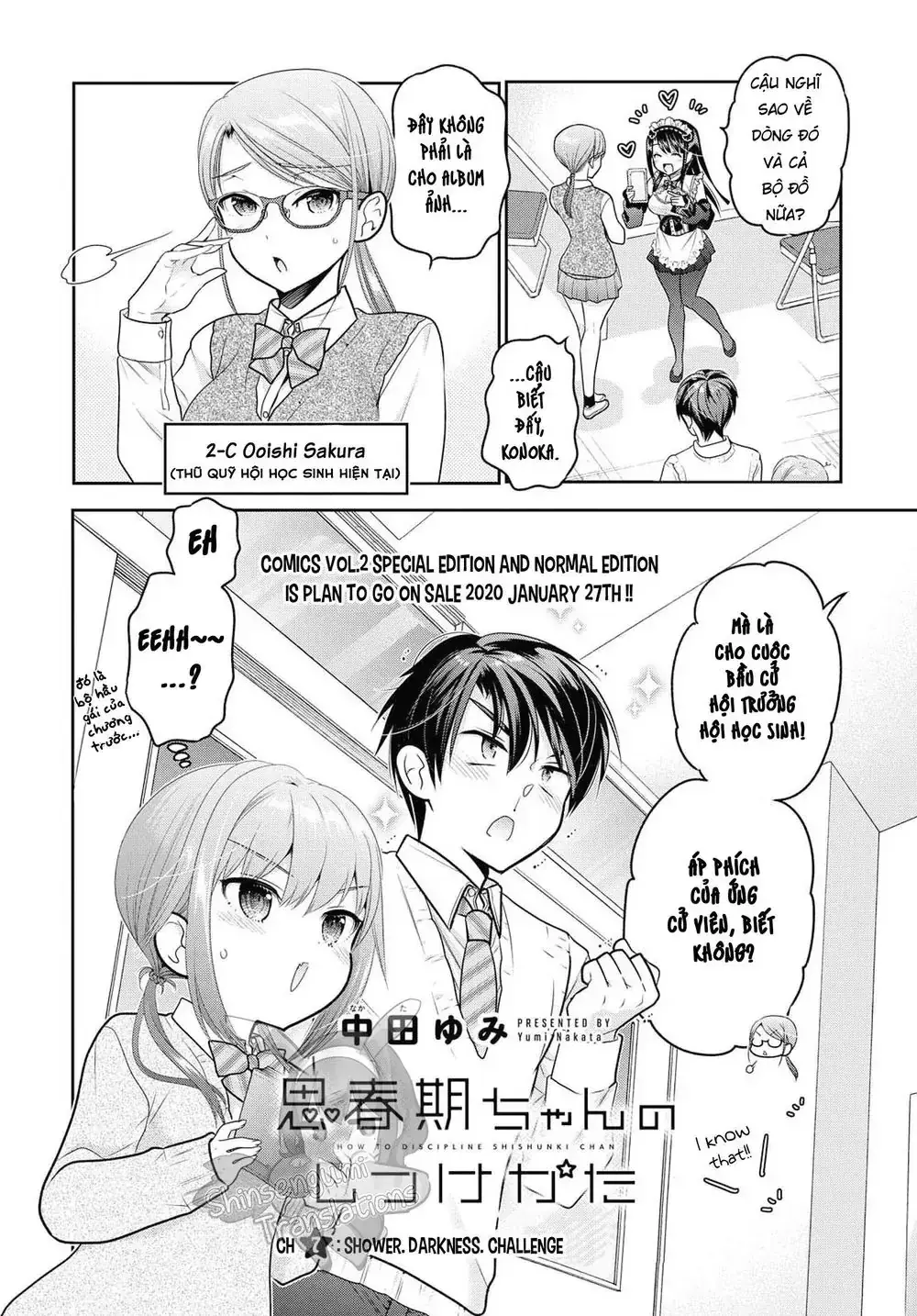 Làm Thế Nào Để Rèn Shishunki-Chan Nên Người Chapter 7 - Trang 4