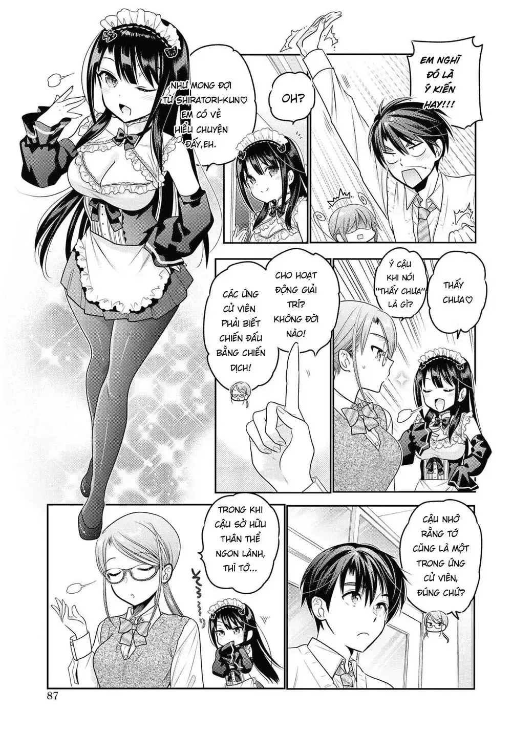 Làm Thế Nào Để Rèn Shishunki-Chan Nên Người Chapter 7 - Trang 5
