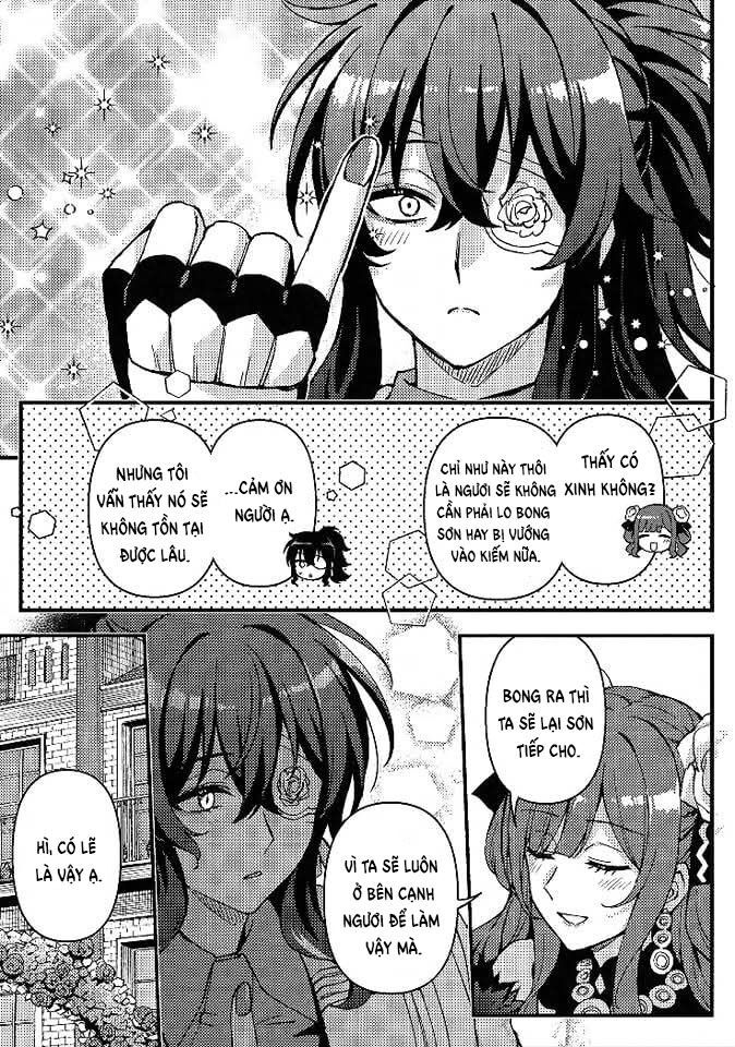 Lệnh Nữ Gia Cảnh Thảm Thương Muốn Đem Lòng Yêu Hắc Hiệp Sĩ Chapter 11.5 - Trang 13