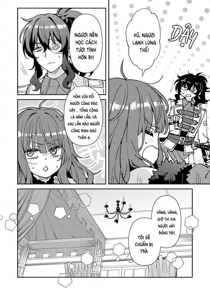Lệnh Nữ Gia Cảnh Thảm Thương Muốn Đem Lòng Yêu Hắc Hiệp Sĩ Chapter 11.5 - Trang 4
