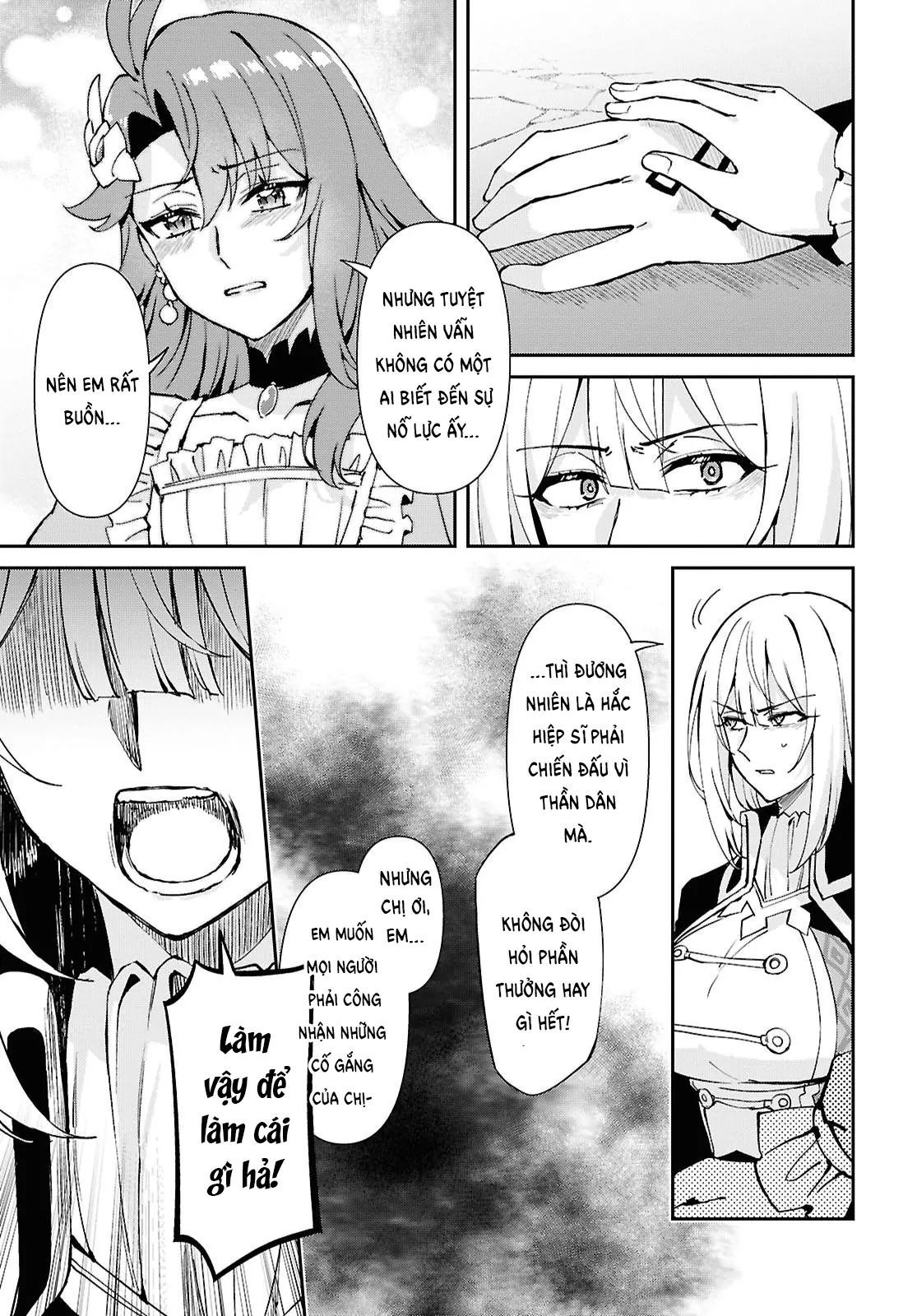 Lệnh Nữ Gia Cảnh Thảm Thương Muốn Đem Lòng Yêu Hắc Hiệp Sĩ Chapter 11 - Trang 17