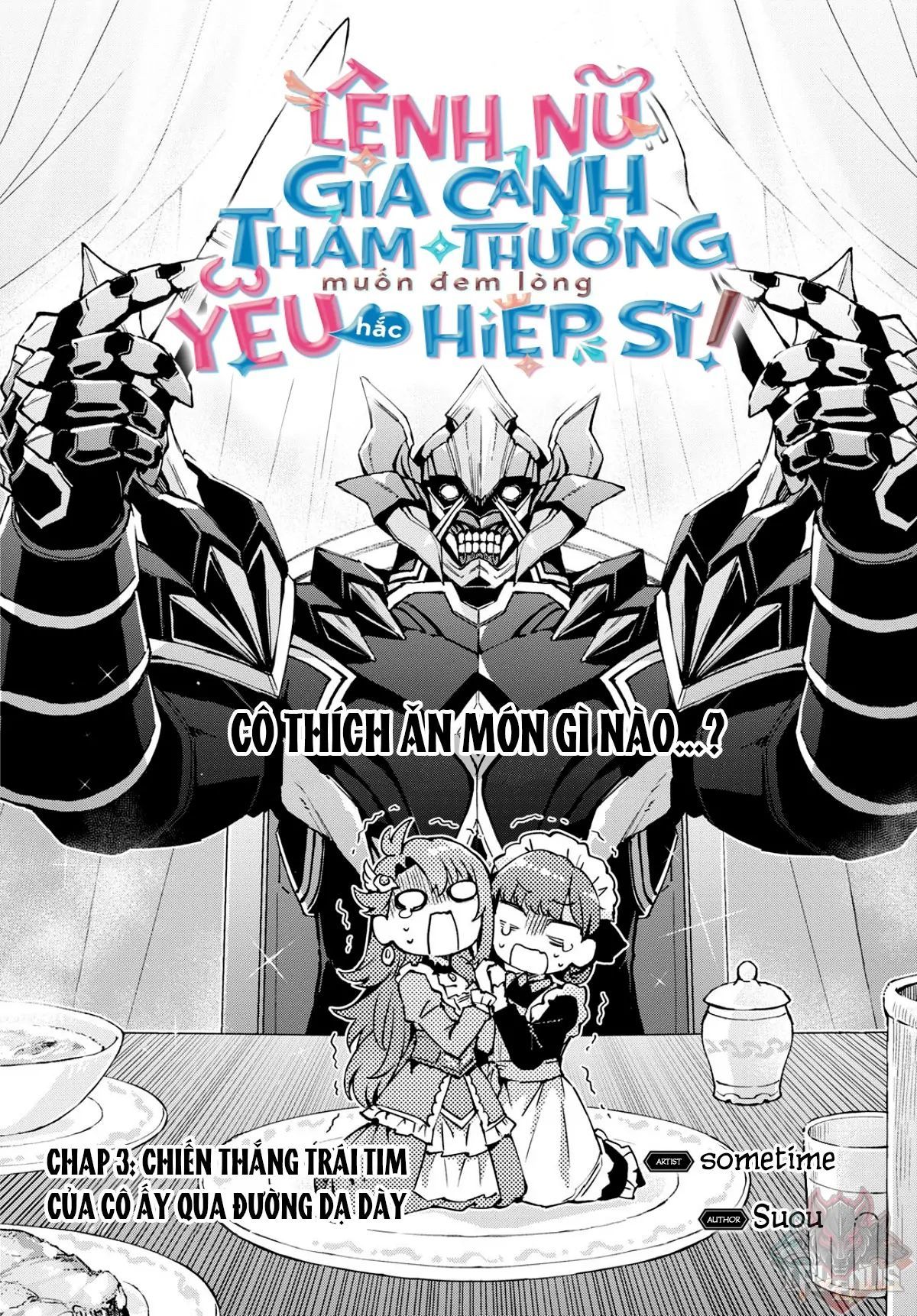 Lệnh Nữ Gia Cảnh Thảm Thương Muốn Đem Lòng Yêu Hắc Hiệp Sĩ Chapter 3 - Trang 2