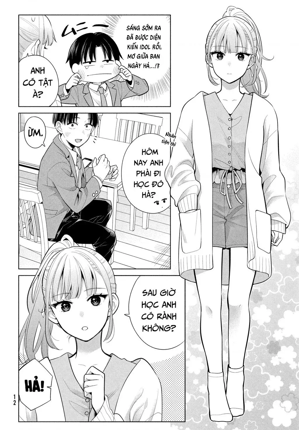 Liệu Anh Có Thề Sẽ Biến Em Thành Center Không? Chapter 5 - Trang 11