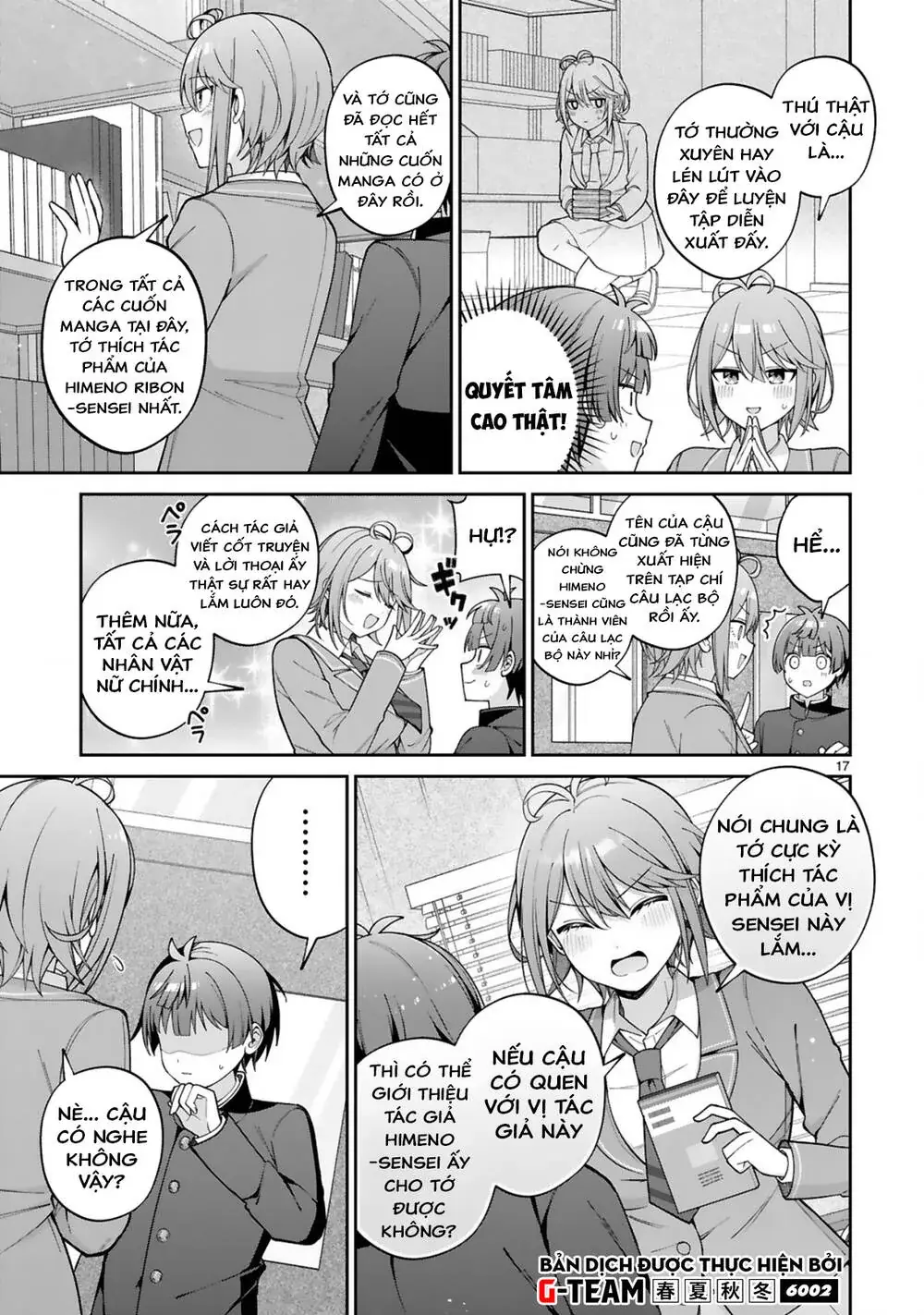 Liệu Một Cô Gái Điển Trai Cũng Có Thể Trở Thành Nữ Chính Dễ Thương Ngọt Ngào Không? Chapter 1 - Trang 18