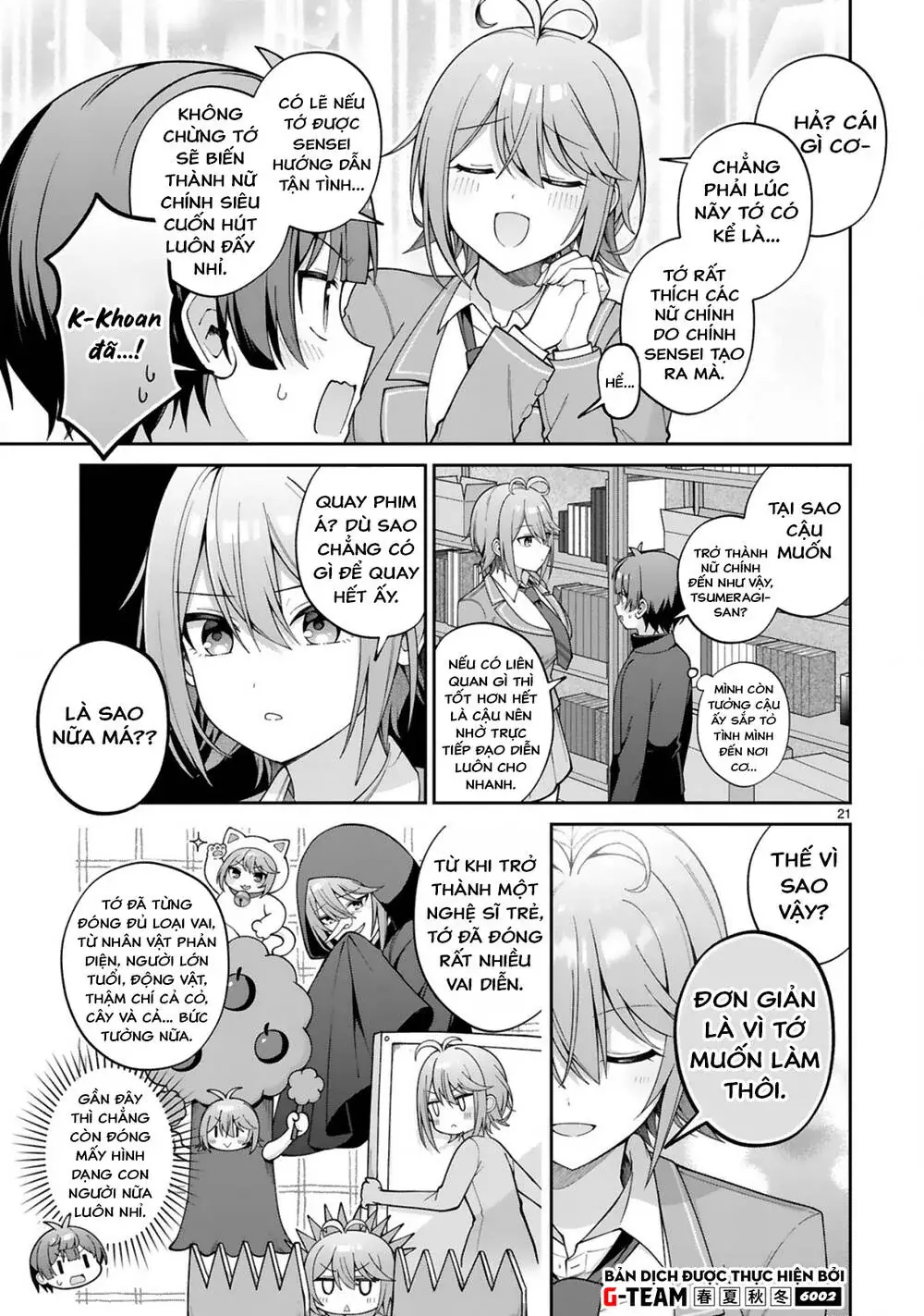 Liệu Một Cô Gái Điển Trai Cũng Có Thể Trở Thành Nữ Chính Dễ Thương Ngọt Ngào Không? Chapter 1 - Trang 22