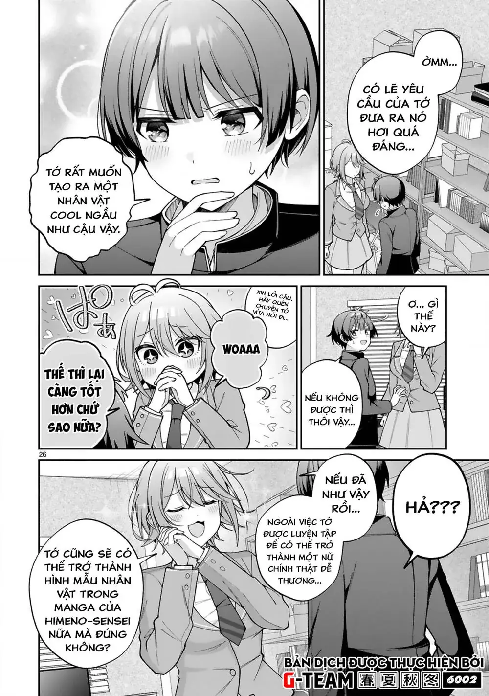 Liệu Một Cô Gái Điển Trai Cũng Có Thể Trở Thành Nữ Chính Dễ Thương Ngọt Ngào Không? Chapter 1 - Trang 27