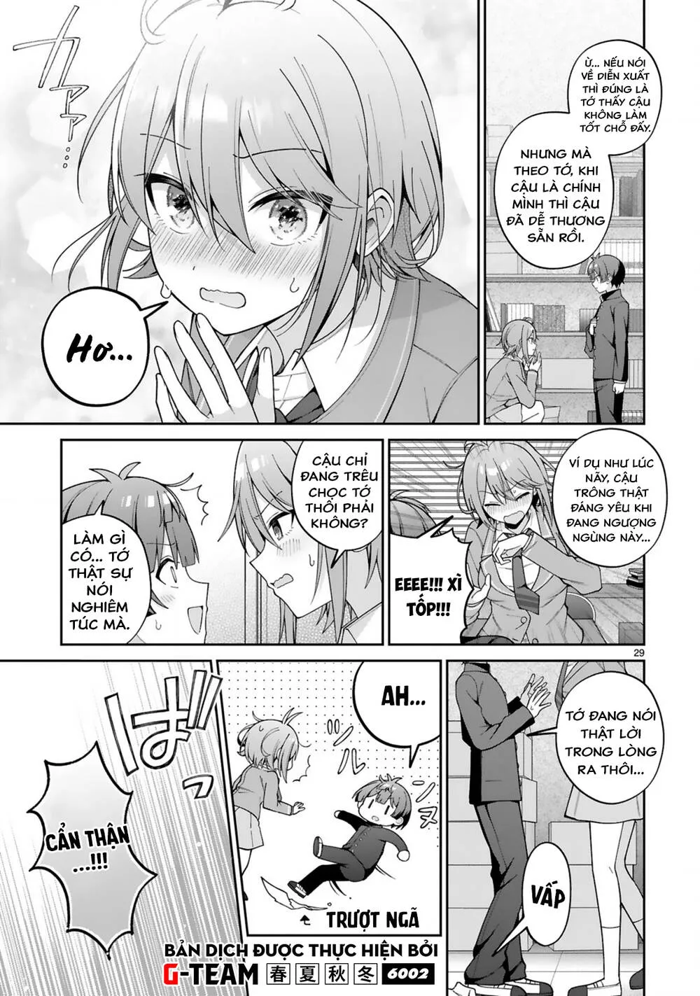 Liệu Một Cô Gái Điển Trai Cũng Có Thể Trở Thành Nữ Chính Dễ Thương Ngọt Ngào Không? Chapter 1 - Trang 30
