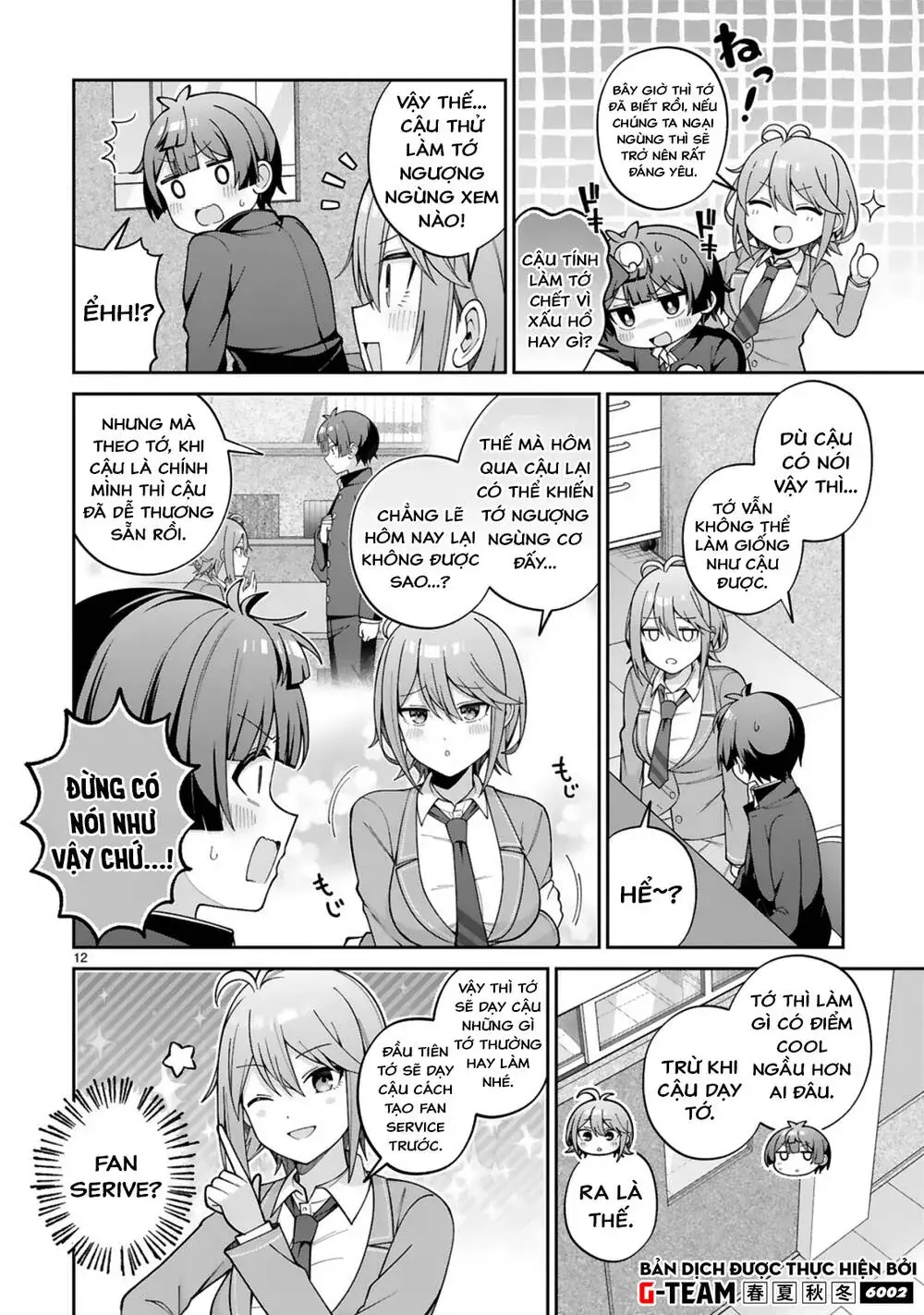 Liệu Một Cô Gái Điển Trai Cũng Có Thể Trở Thành Nữ Chính Dễ Thương Ngọt Ngào Không? Chapter 2 - Trang 14