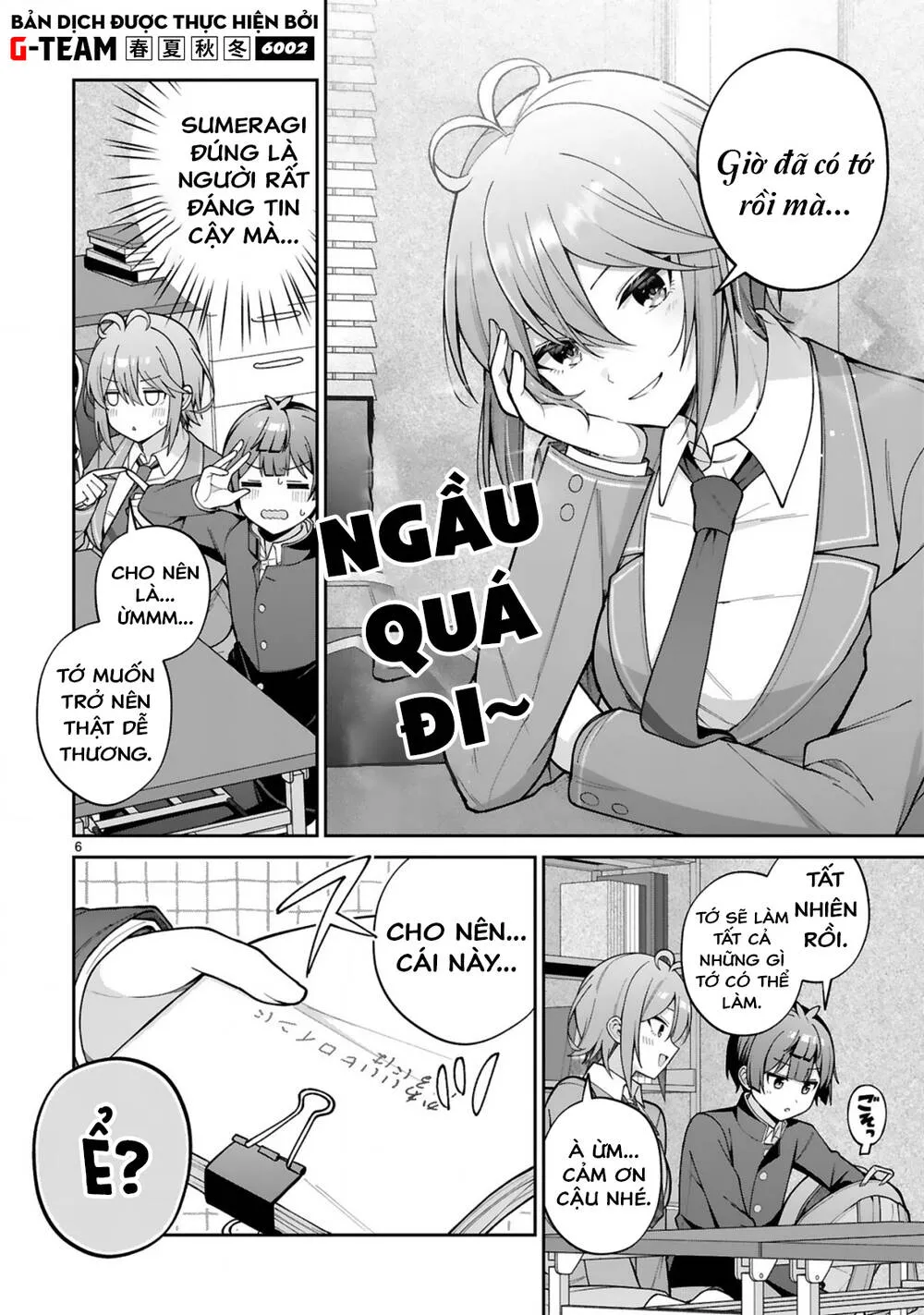 Liệu Một Cô Gái Điển Trai Cũng Có Thể Trở Thành Nữ Chính Dễ Thương Ngọt Ngào Không? Chapter 2 - Trang 8
