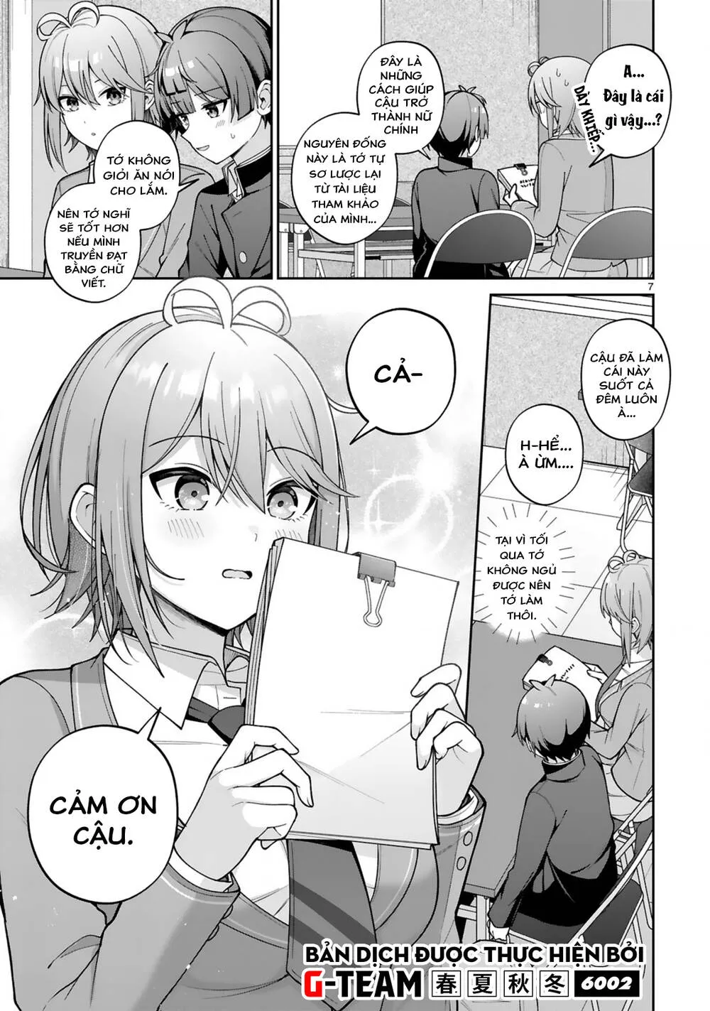 Liệu Một Cô Gái Điển Trai Cũng Có Thể Trở Thành Nữ Chính Dễ Thương Ngọt Ngào Không? Chapter 2 - Trang 9