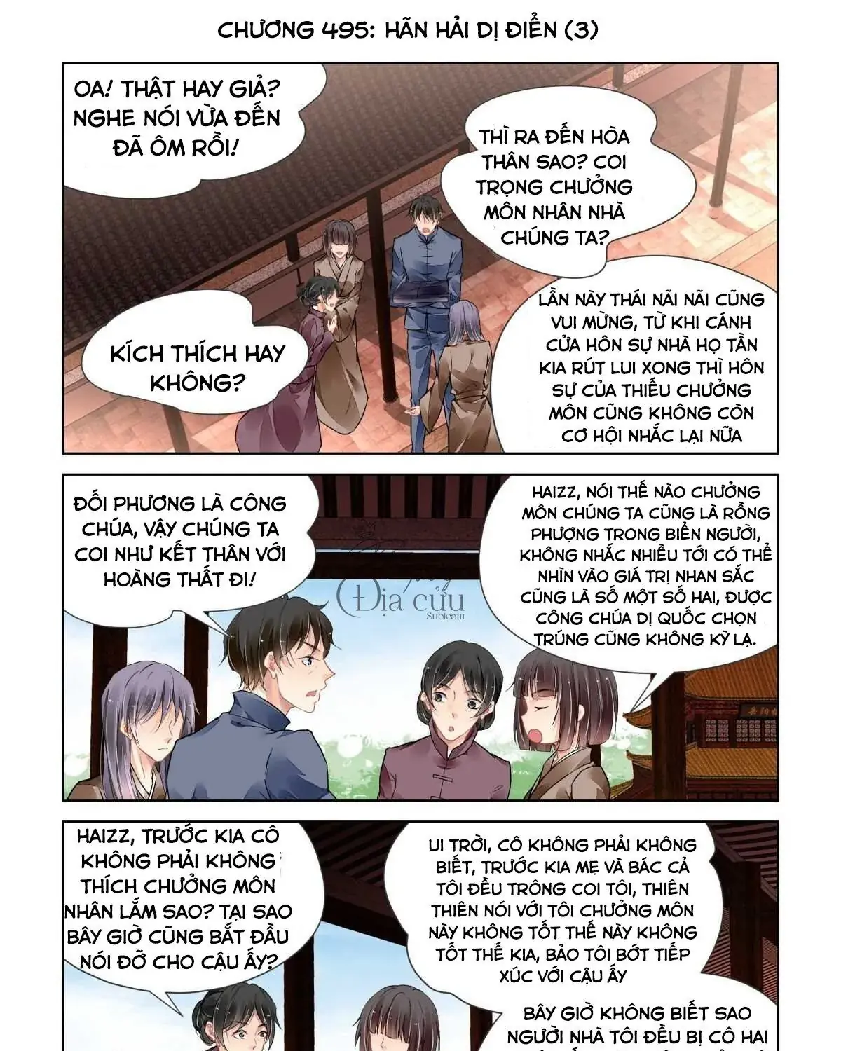 Linh Khế Chapter 495 - Trang 3