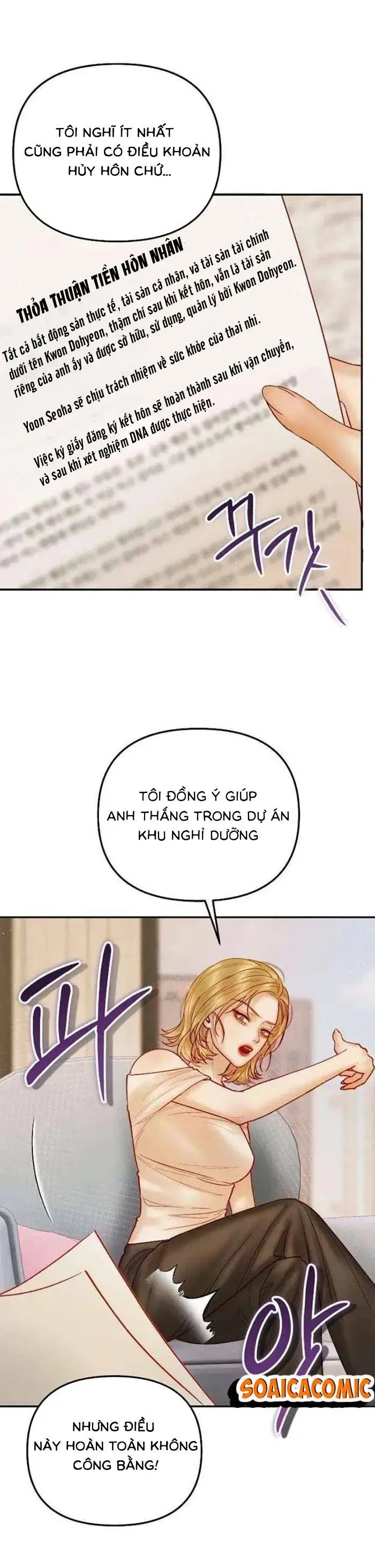 Lỡ Mang Thai Với Sếp Chapter 28.1 - Trang 5