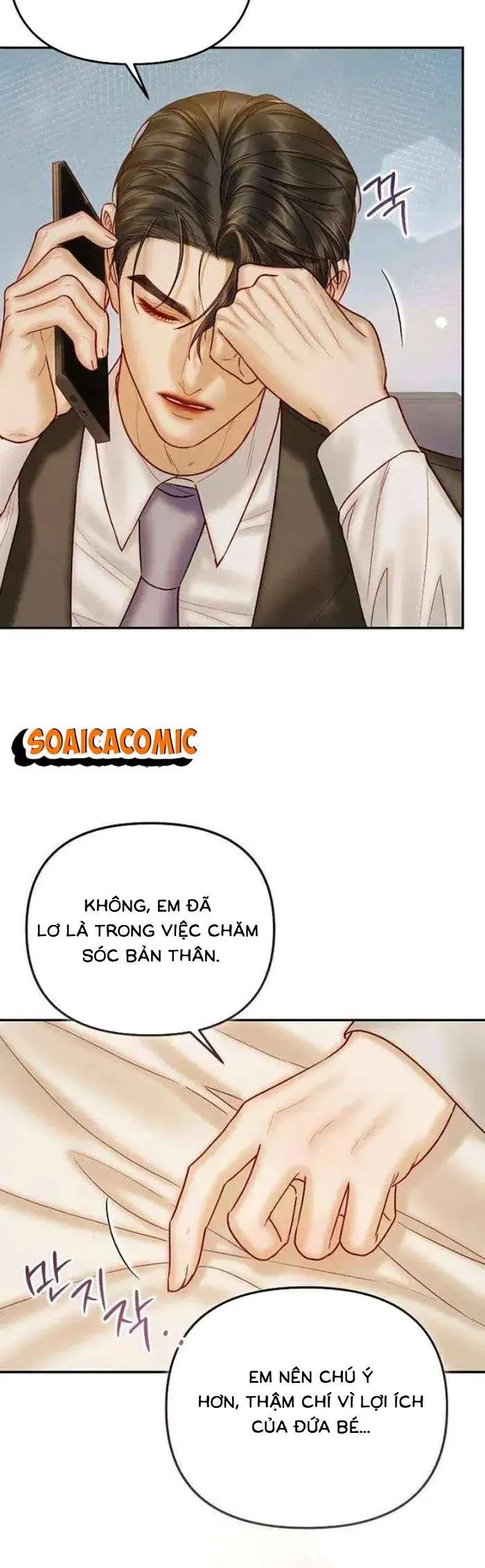 Lỡ Mang Thai Với Sếp Chapter 28.2 - Trang 10