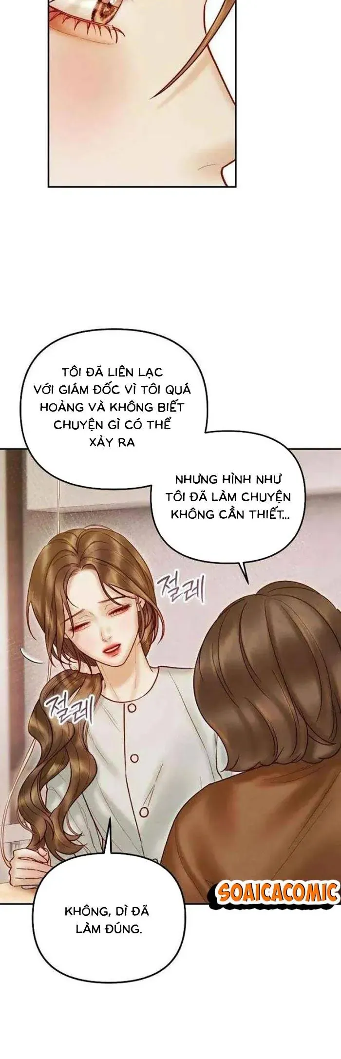 Lỡ Mang Thai Với Sếp Chapter 28.2 - Trang 4