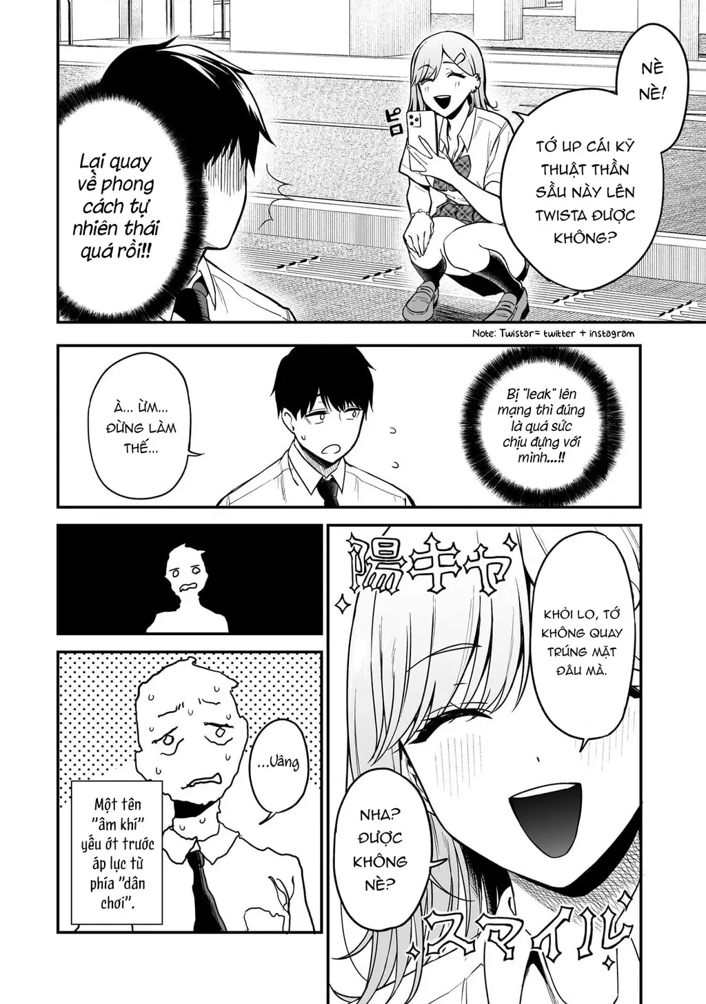 Lỡ tay sửa xe cho nàng Gyaru, ai dè lại bị nàng bám lấy Chapter 1 - Trang 31