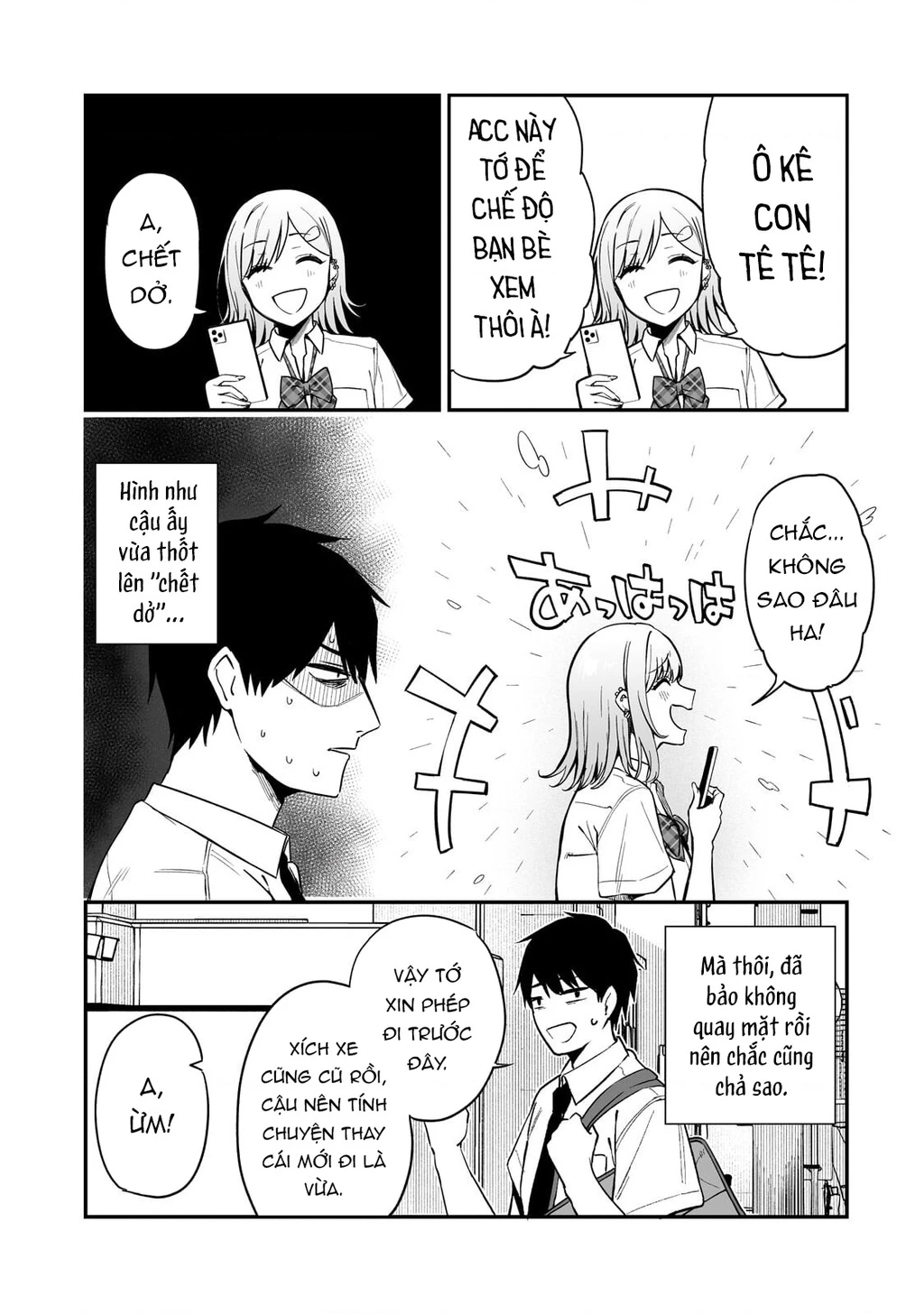Lỡ tay sửa xe cho nàng Gyaru, ai dè lại bị nàng bám lấy Chapter 1 - Trang 32
