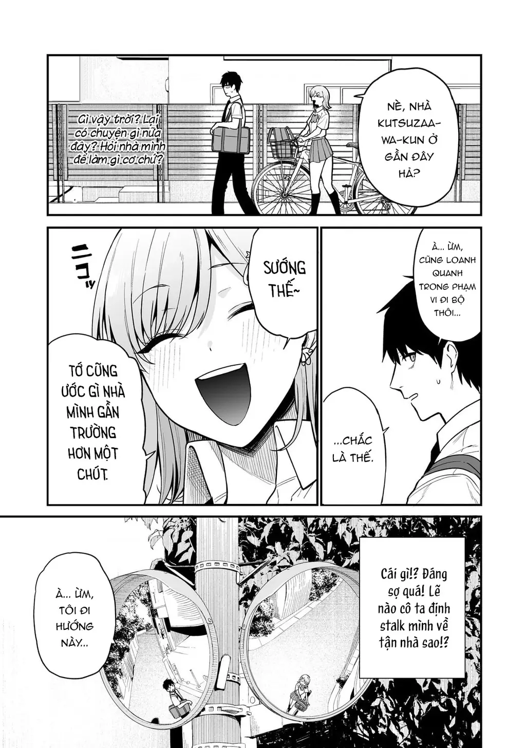 Lỡ tay sửa xe cho nàng Gyaru, ai dè lại bị nàng bám lấy Chapter 1 - Trang 34