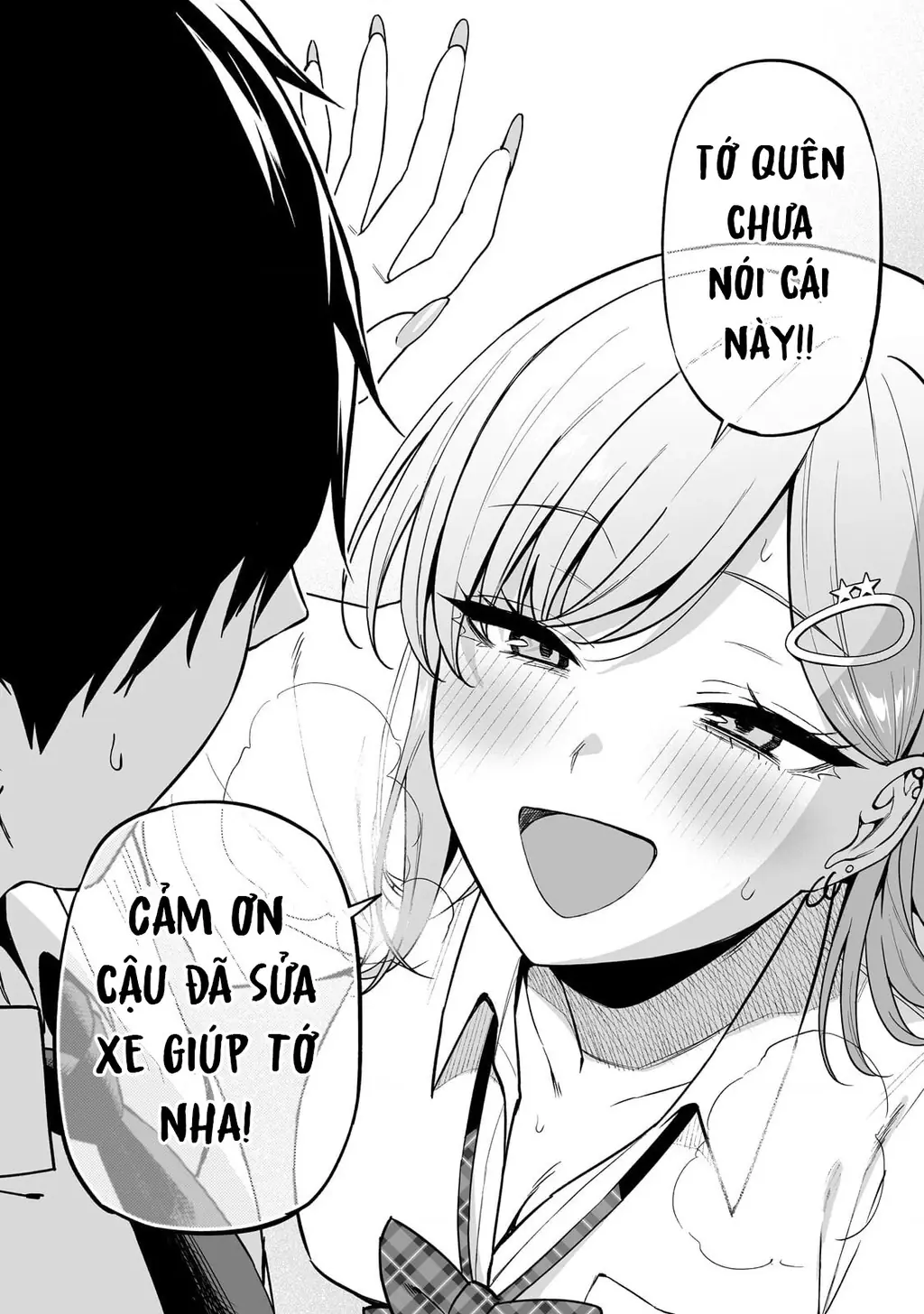 Lỡ tay sửa xe cho nàng Gyaru, ai dè lại bị nàng bám lấy Chapter 1 - Trang 37