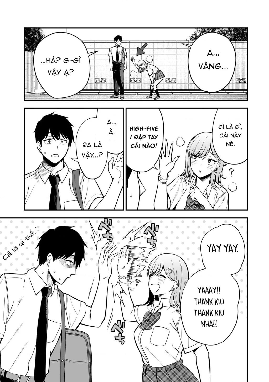 Lỡ tay sửa xe cho nàng Gyaru, ai dè lại bị nàng bám lấy Chapter 1 - Trang 38