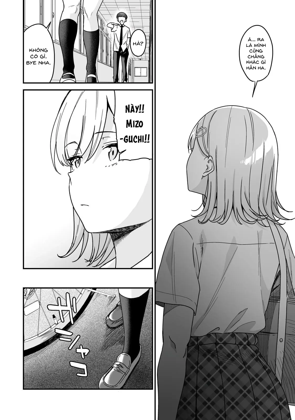 Lỡ tay sửa xe cho nàng Gyaru, ai dè lại bị nàng bám lấy Chapter 2 - Trang 24