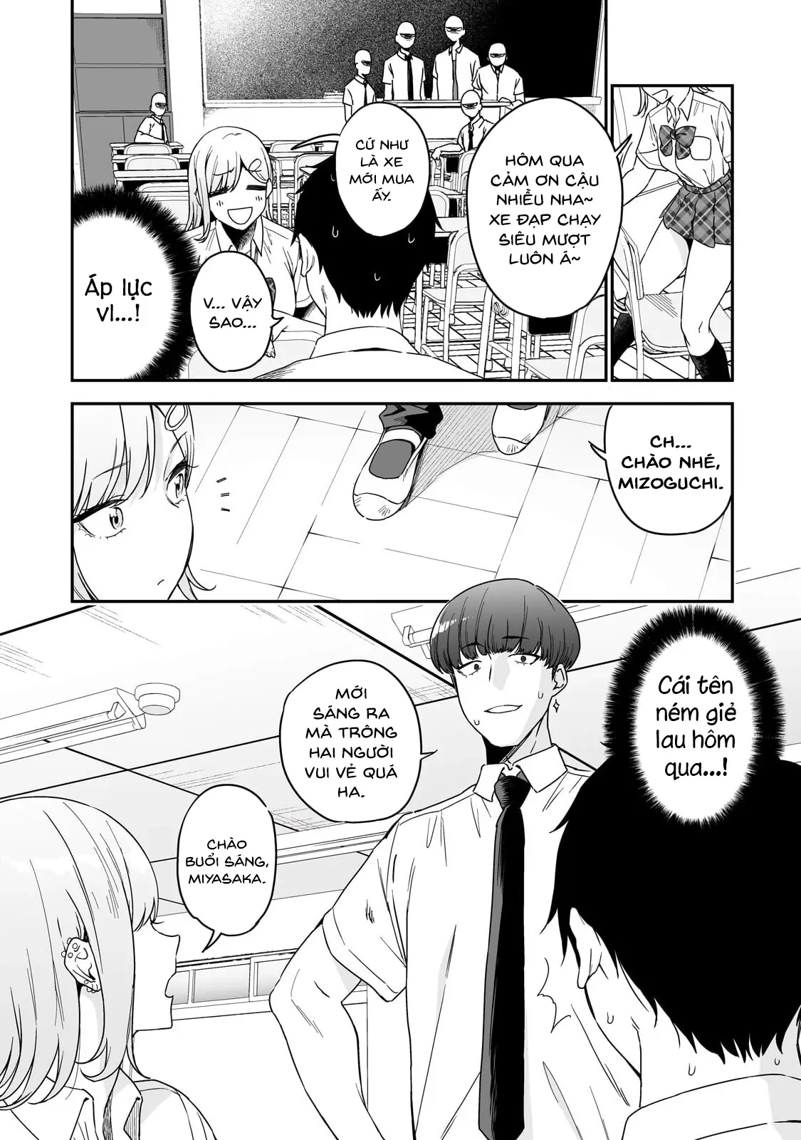 Lỡ tay sửa xe cho nàng Gyaru, ai dè lại bị nàng bám lấy Chapter 2 - Trang 5