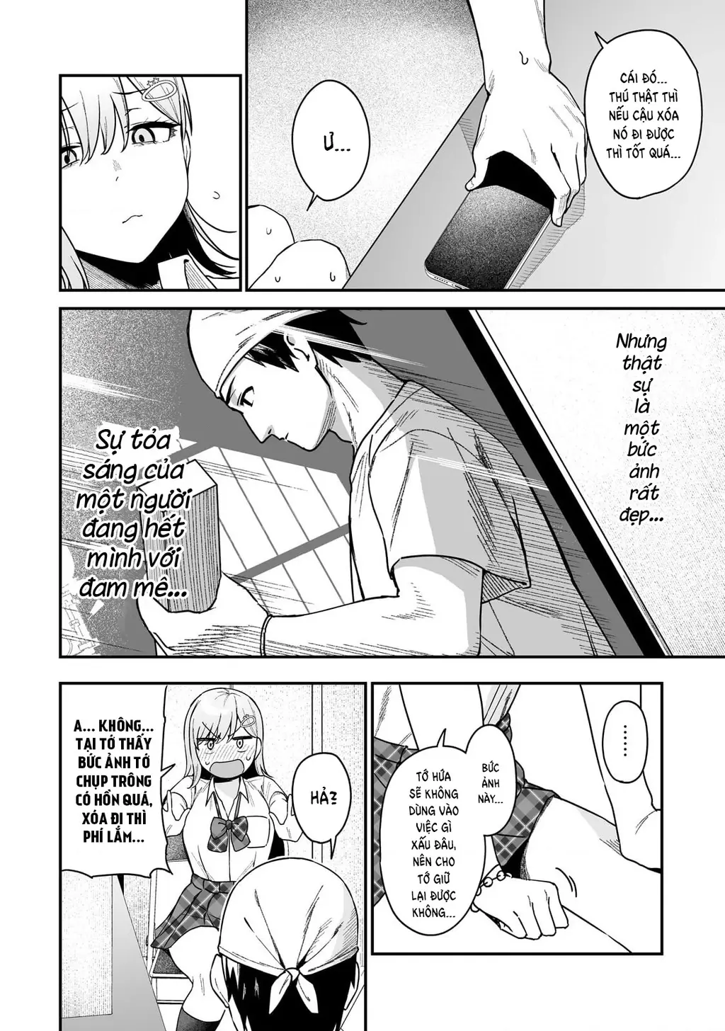 Lỡ tay sửa xe cho nàng Gyaru, ai dè lại bị nàng bám lấy Chapter 3 - Trang 10