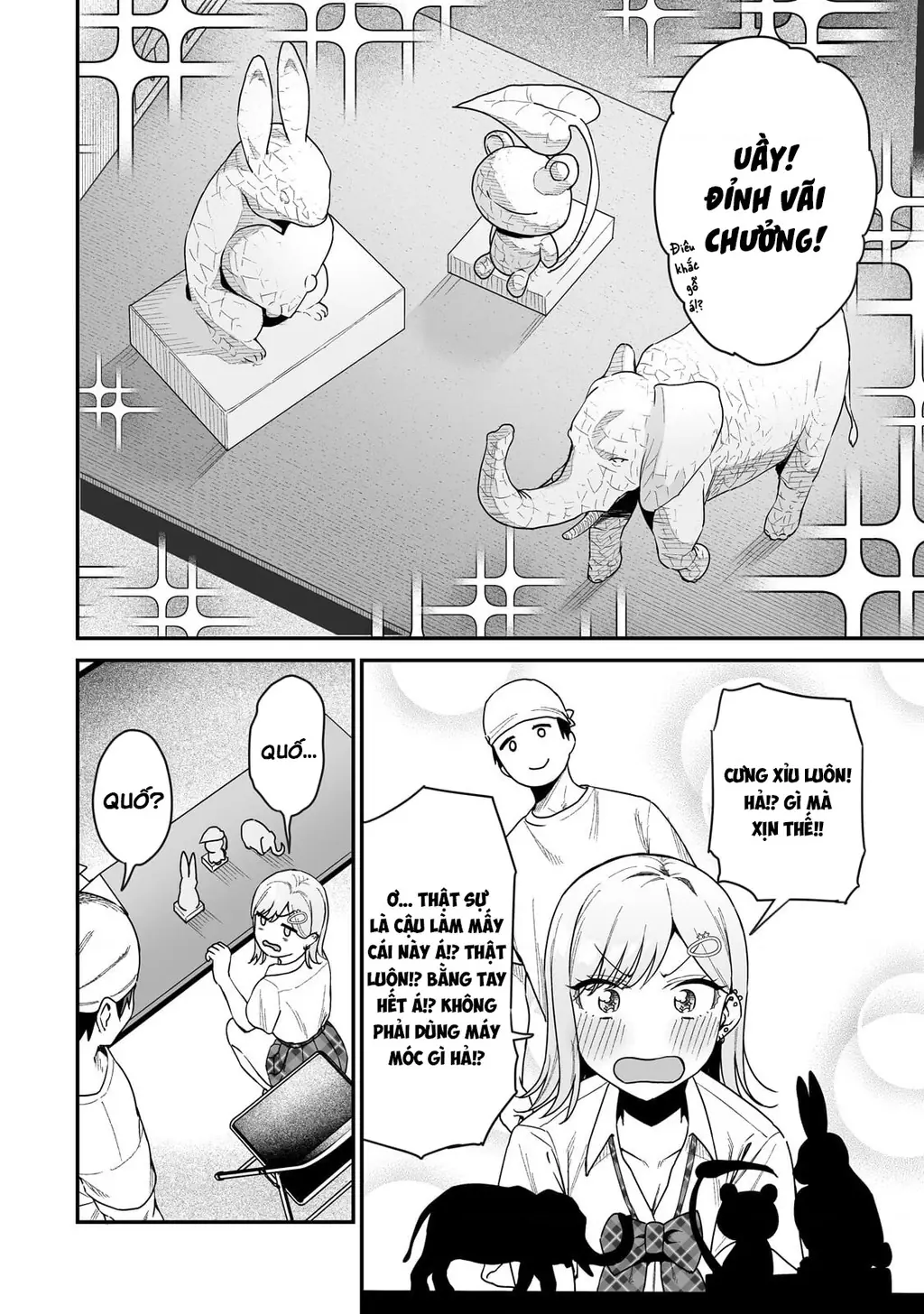 Lỡ tay sửa xe cho nàng Gyaru, ai dè lại bị nàng bám lấy Chapter 3 - Trang 14